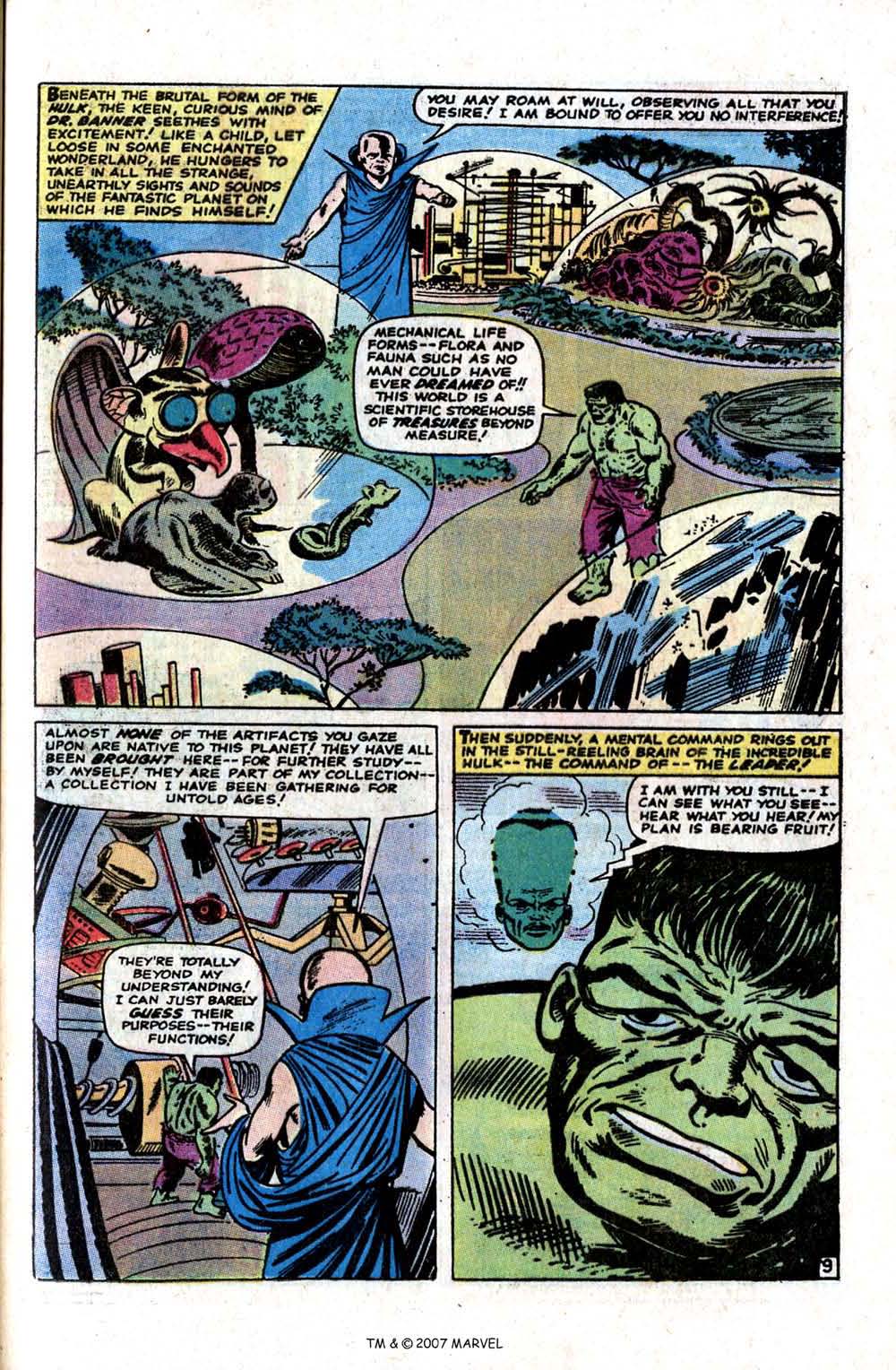 Read online The Incredible Hulk (1968) comic -  Issue # _Annual 1970 - 49