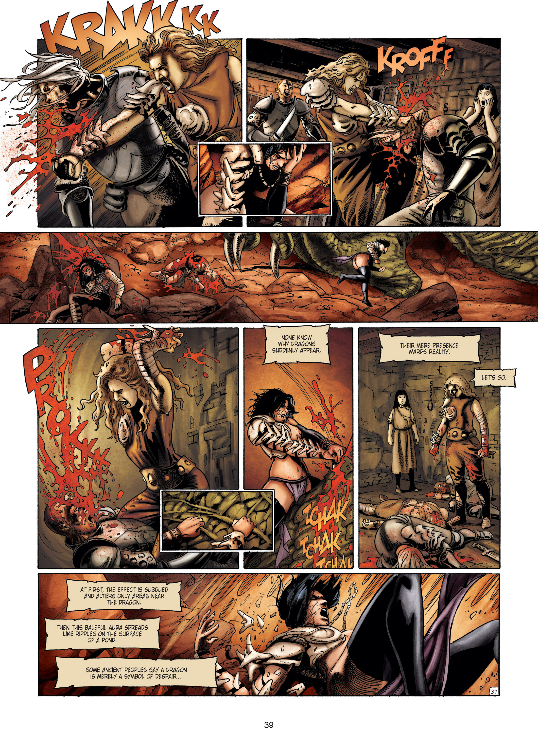 Read online Chronicles of the Dragon Knights comic -  Issue #7 - 39