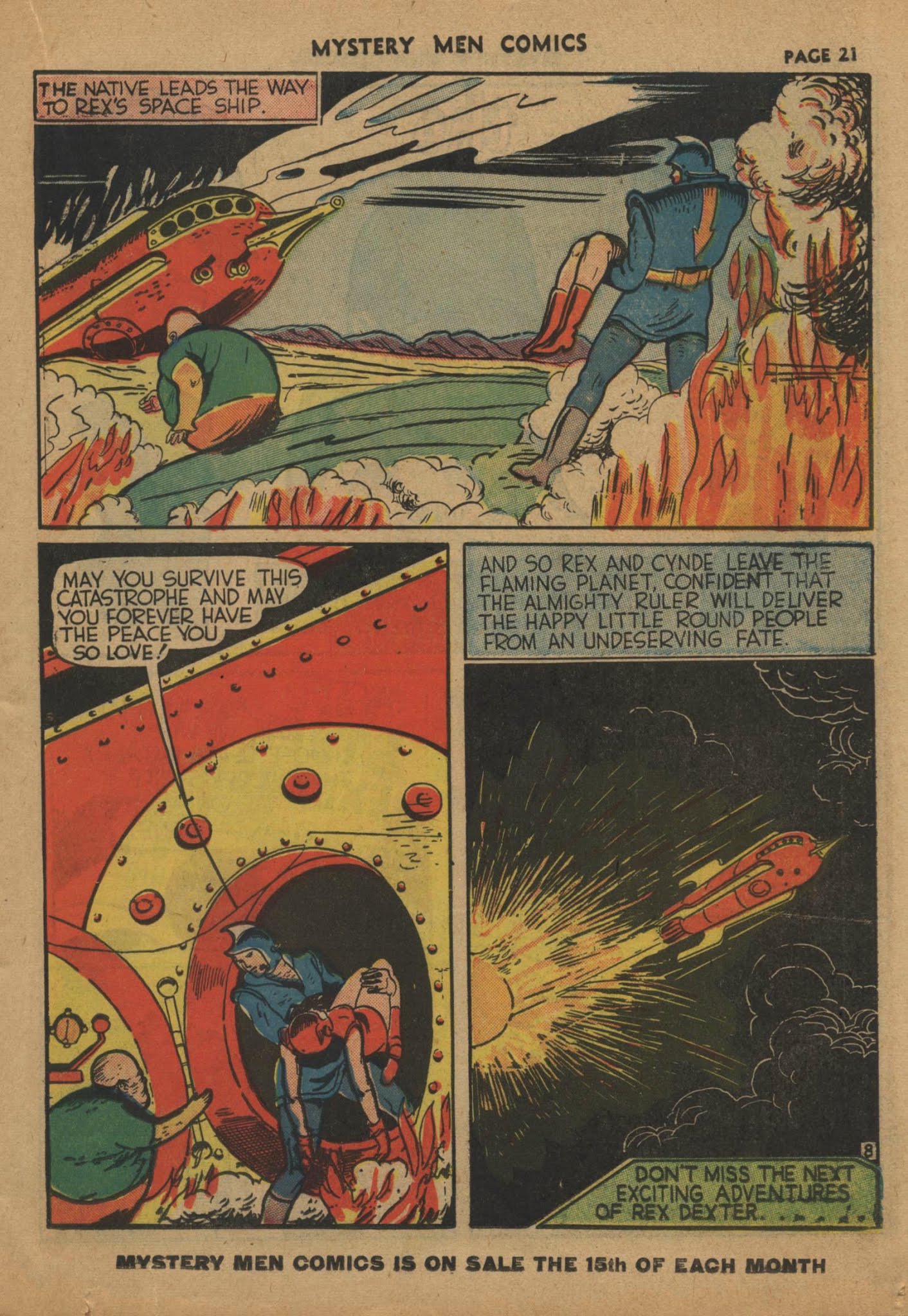 Read online Mystery Men Comics comic -  Issue #9 - 23