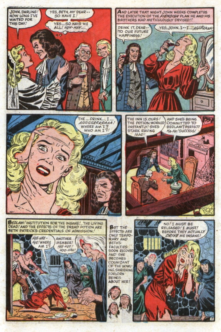 Read online Chamber of Chills (1951) comic -  Issue #11 - 21