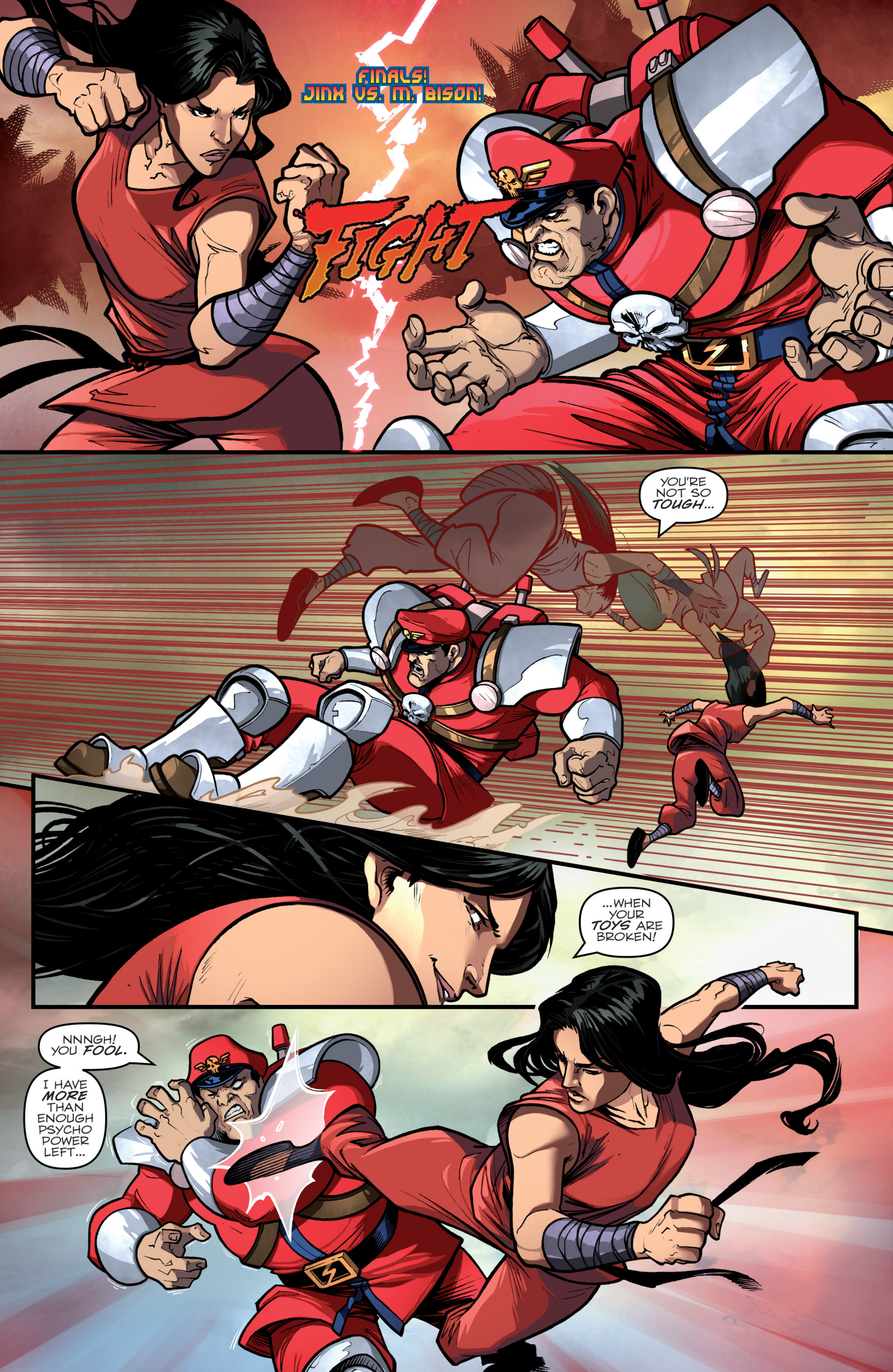 Read online Street Fighter X G.I. Joe comic -  Issue #5 - 4