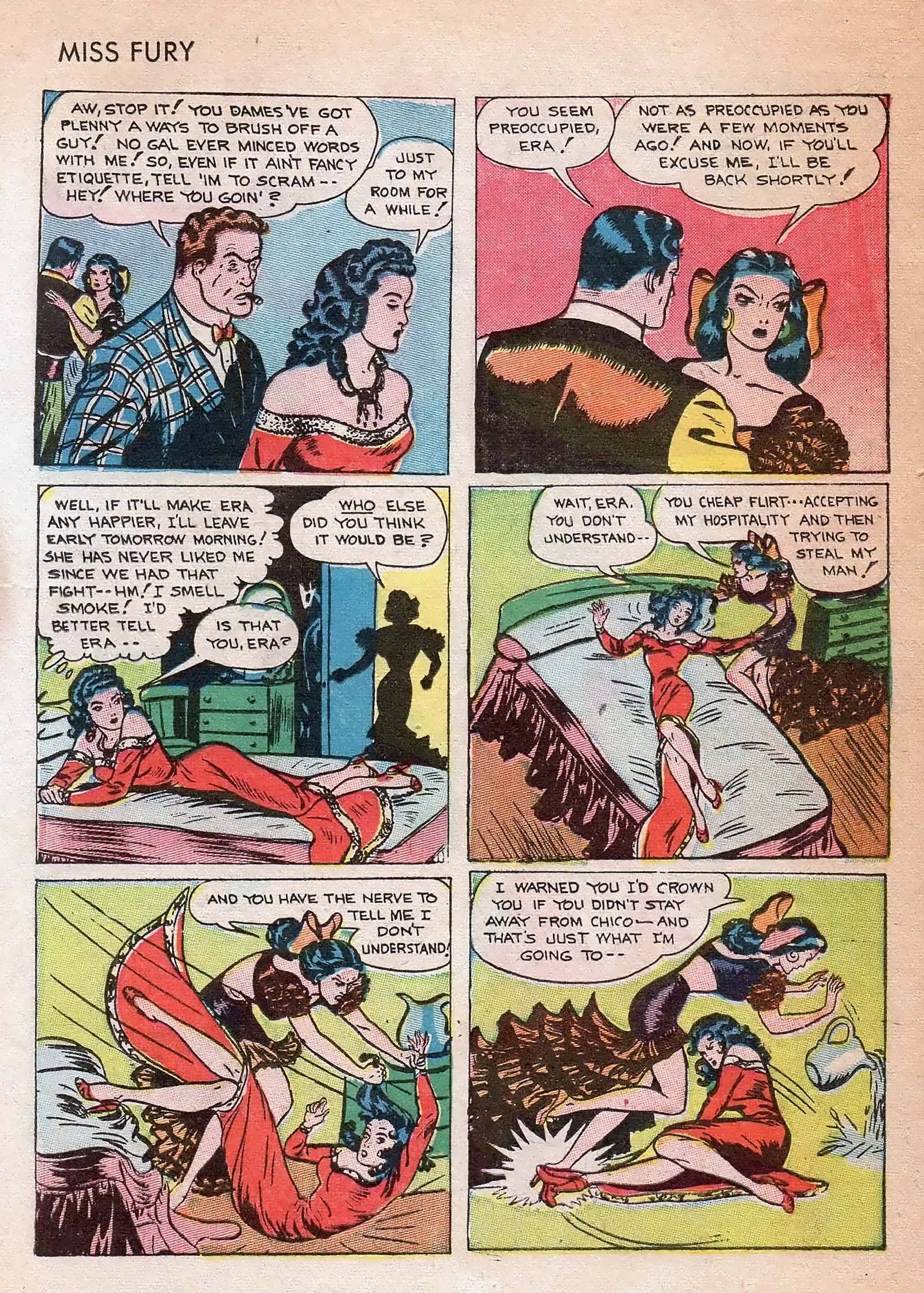 Read online Miss Fury Comics comic -  Issue #4 - 15