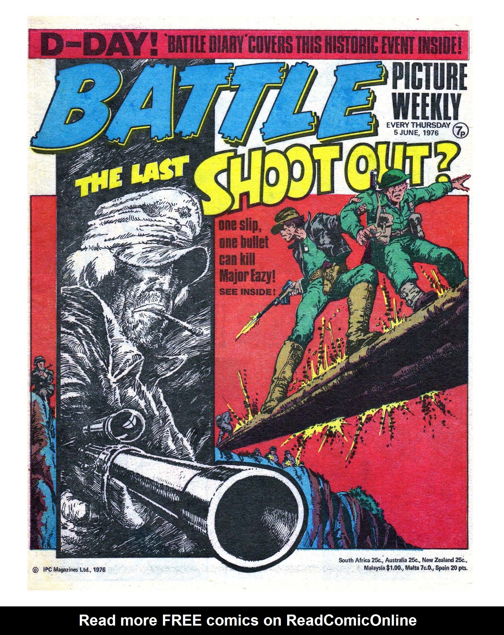 Read online Battle Picture Weekly comic -  Issue #66 - 1