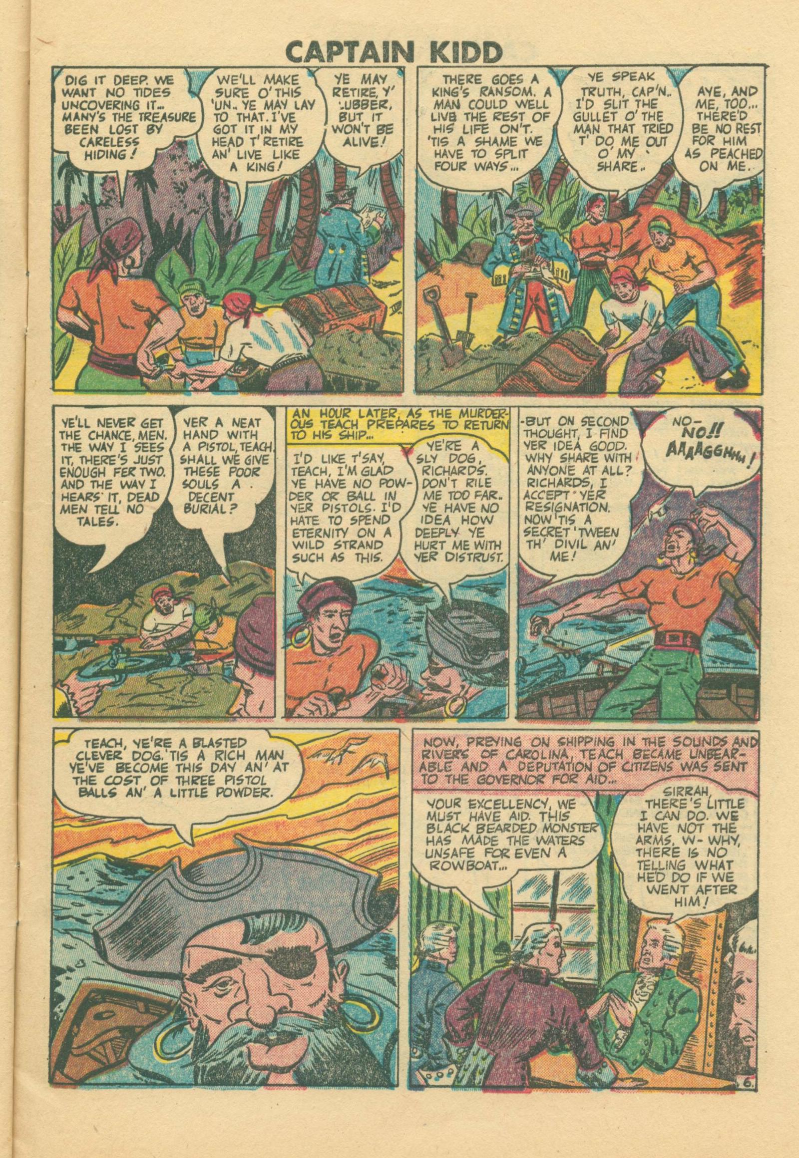 Read online Captain Kidd comic -  Issue #24 - 7