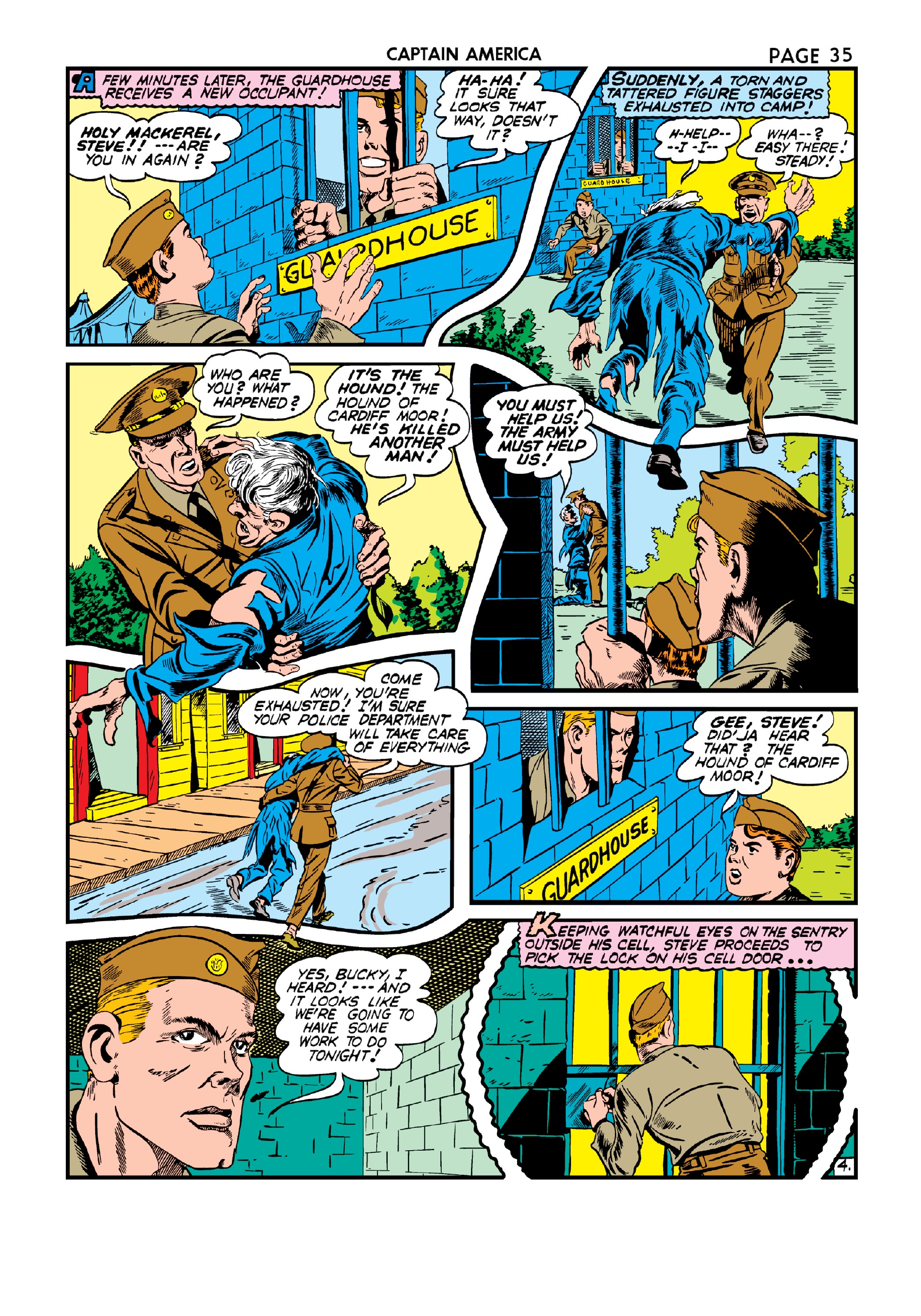 Read online Marvel Masterworks: Golden Age Captain America comic -  Issue # TPB 3 (Part 2) - 10