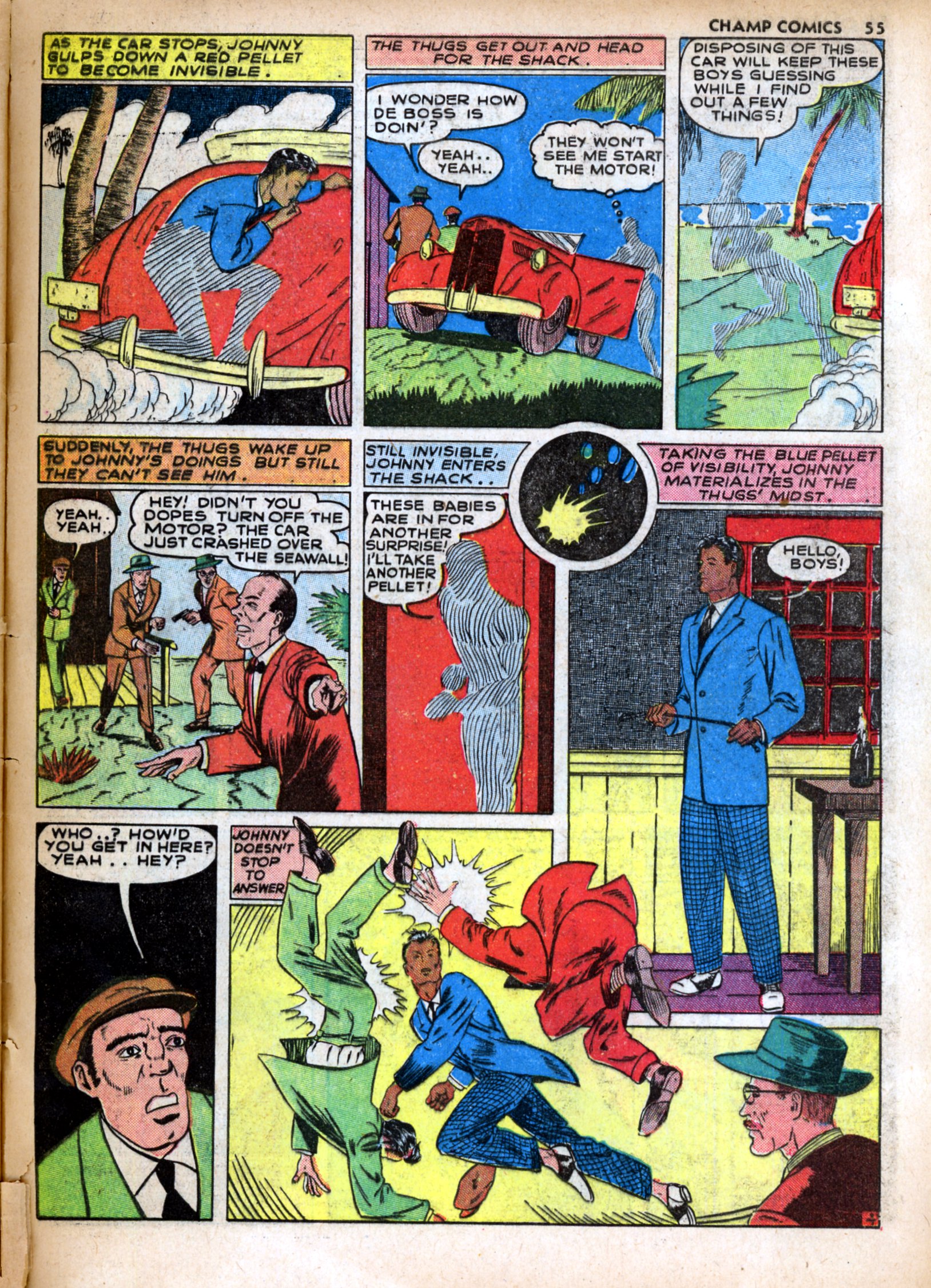 Read online Champ Comics comic -  Issue #15 - 57