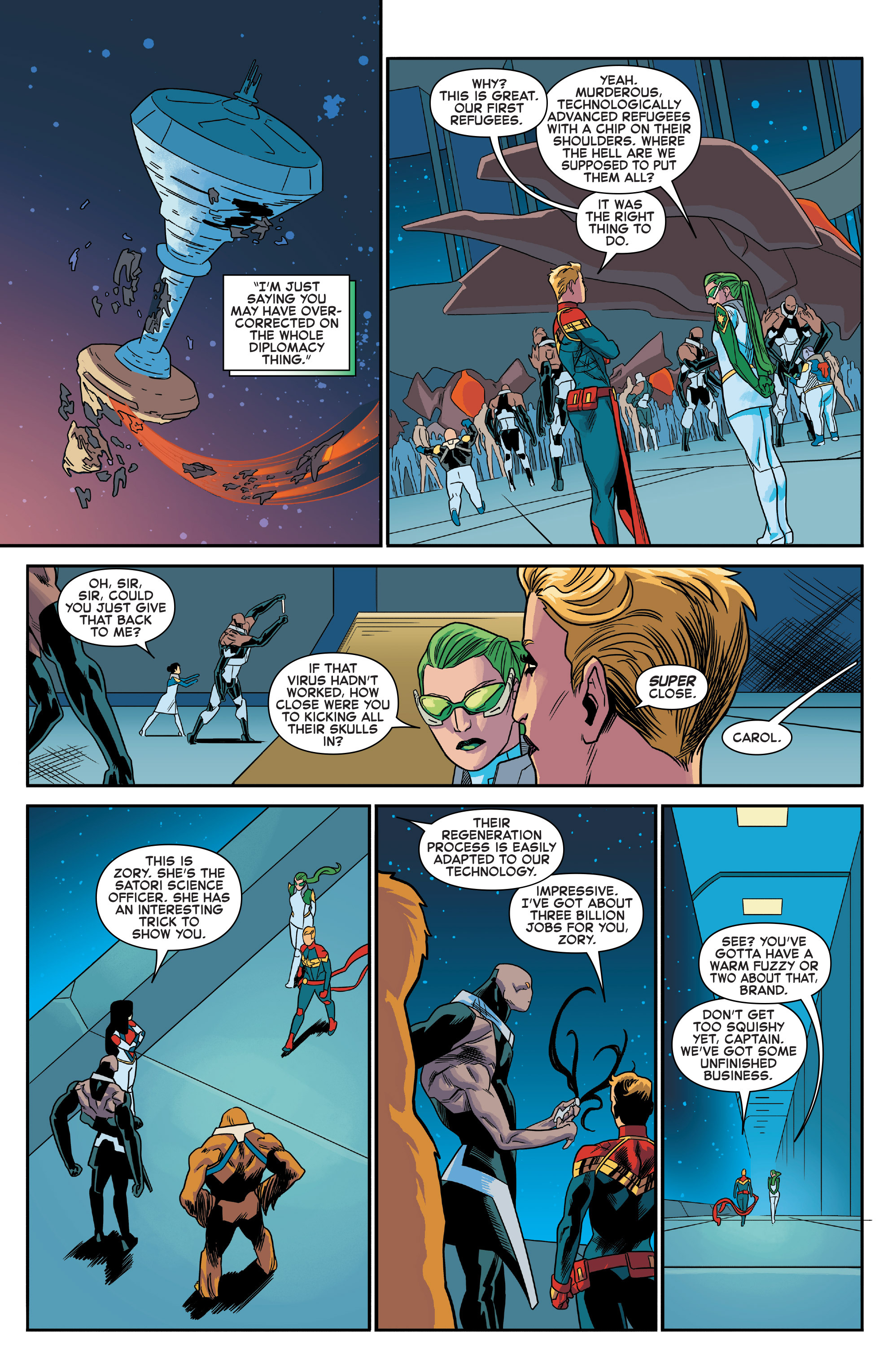 Read online Captain Marvel (2016) comic -  Issue #5 - 20