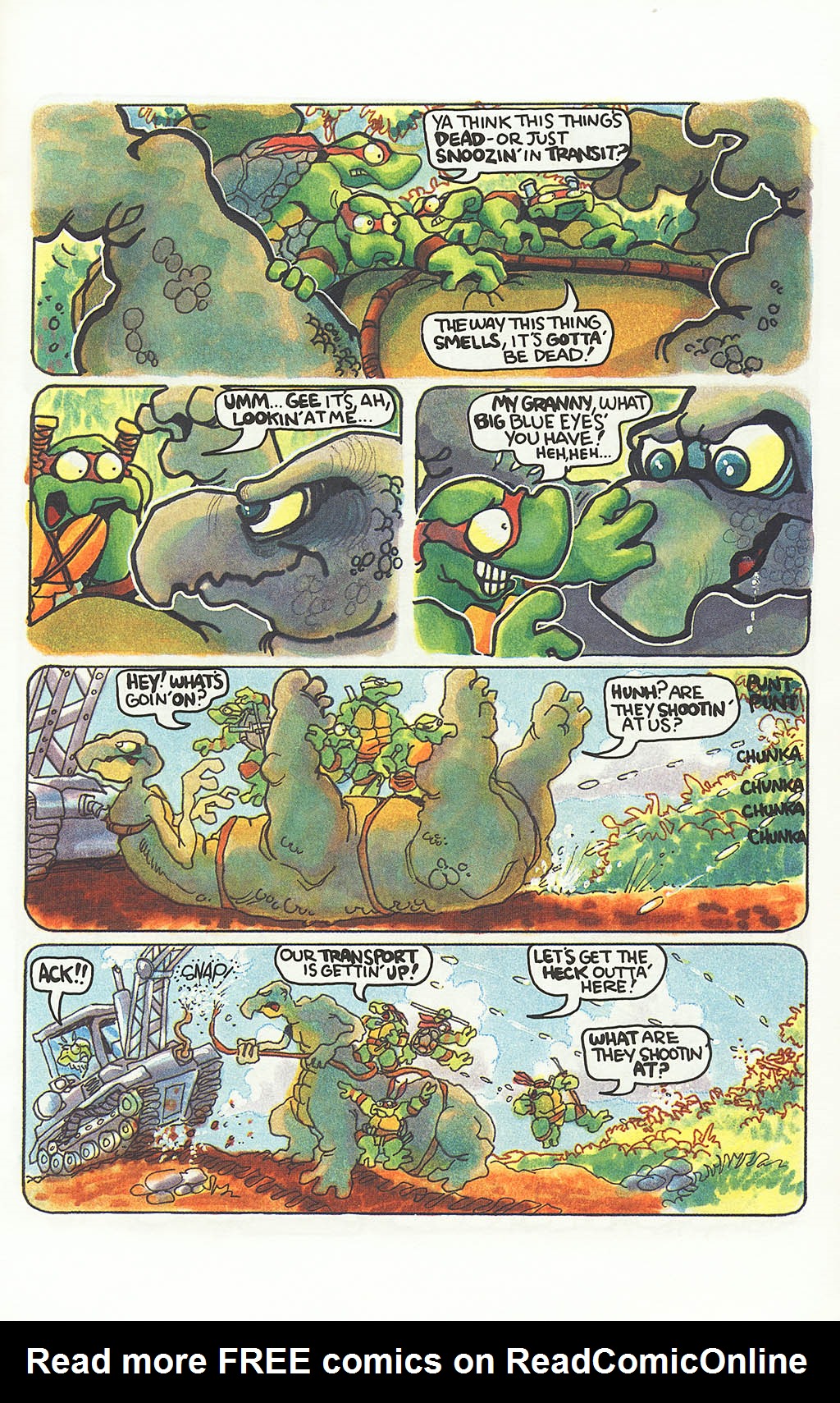 Read online Teenage Mutant Ninja Turtles: "Times" Pipeline comic -  Issue # Full - 17