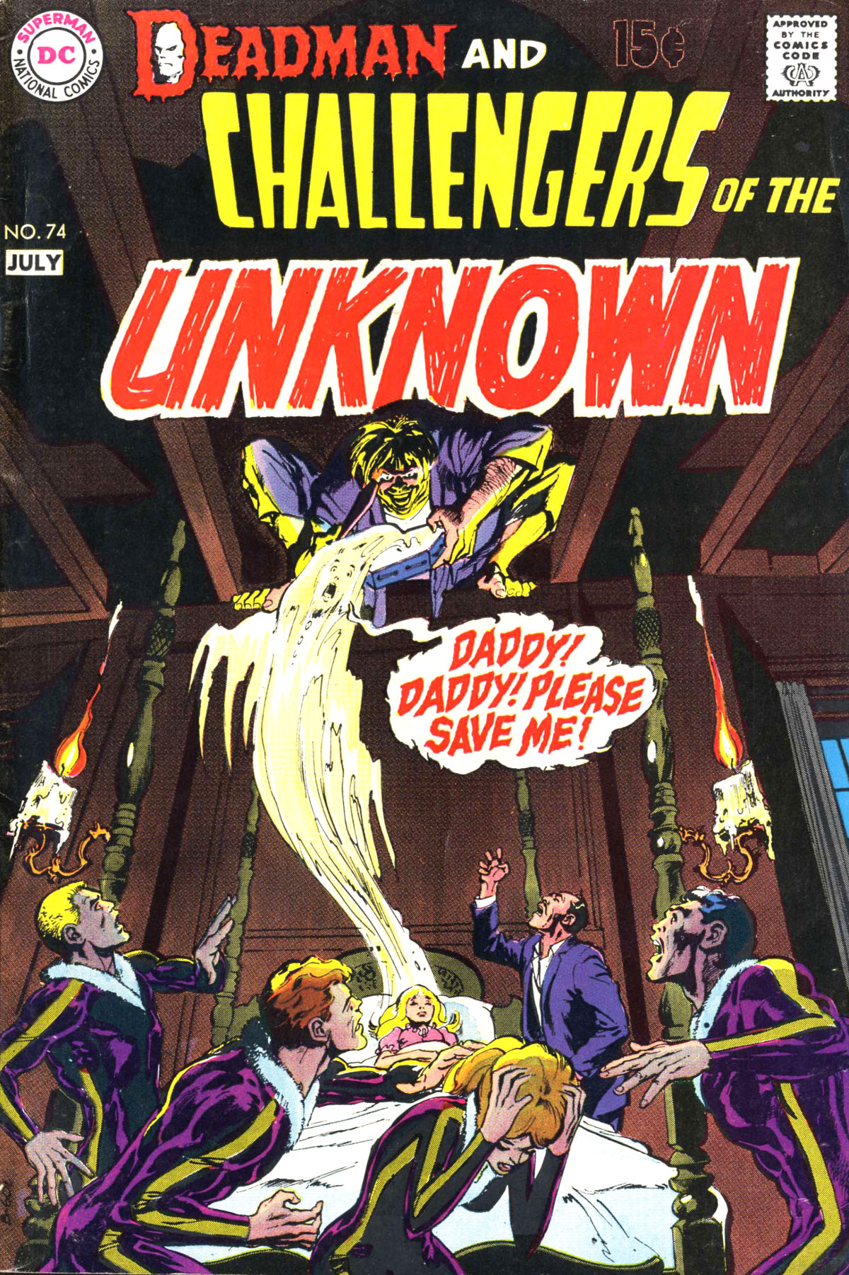 Read online Challengers of the Unknown (1958) comic -  Issue #74 - 1