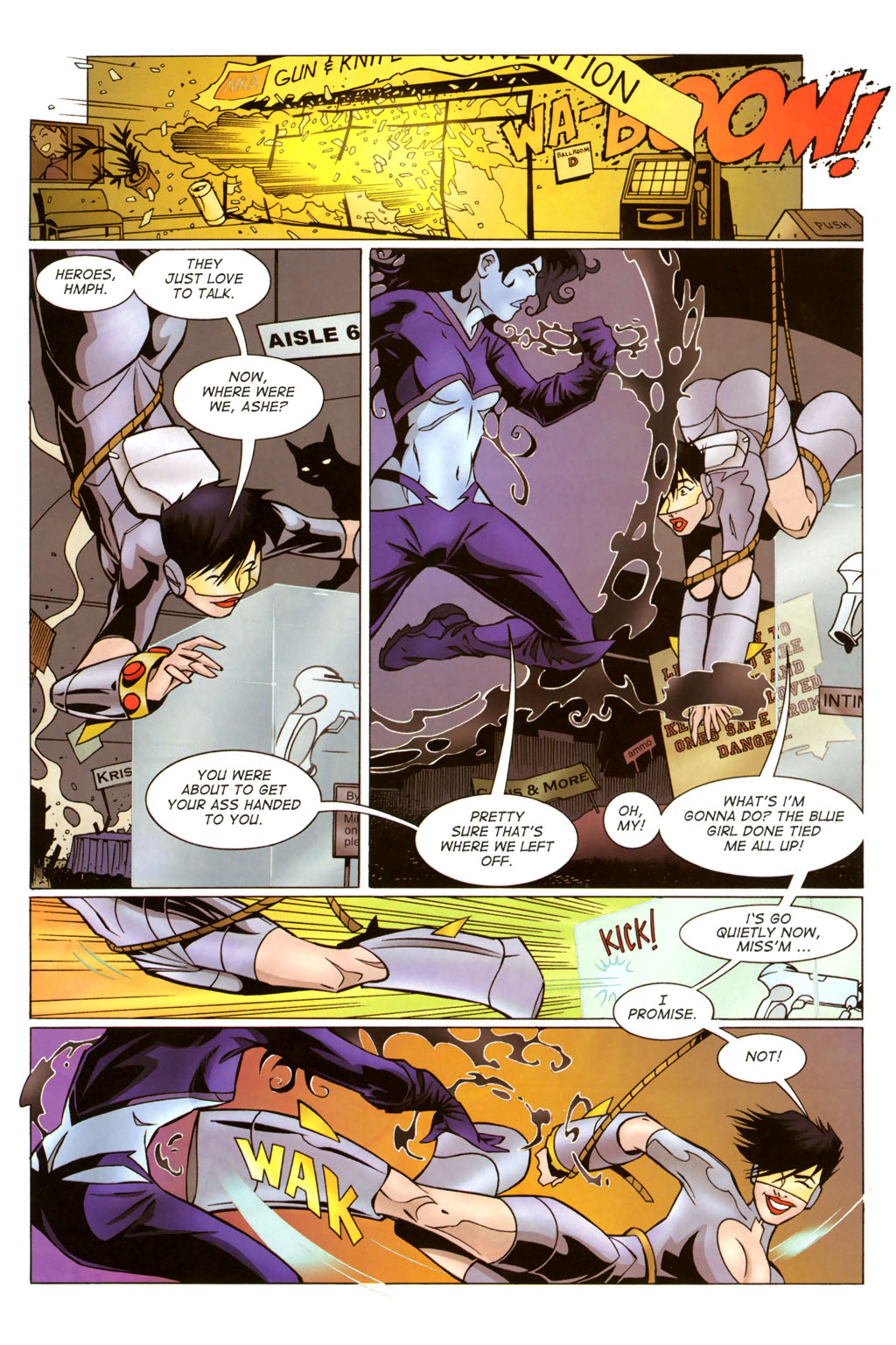 Read online Bomb Queen versus Blacklight comic -  Issue # Full - 15
