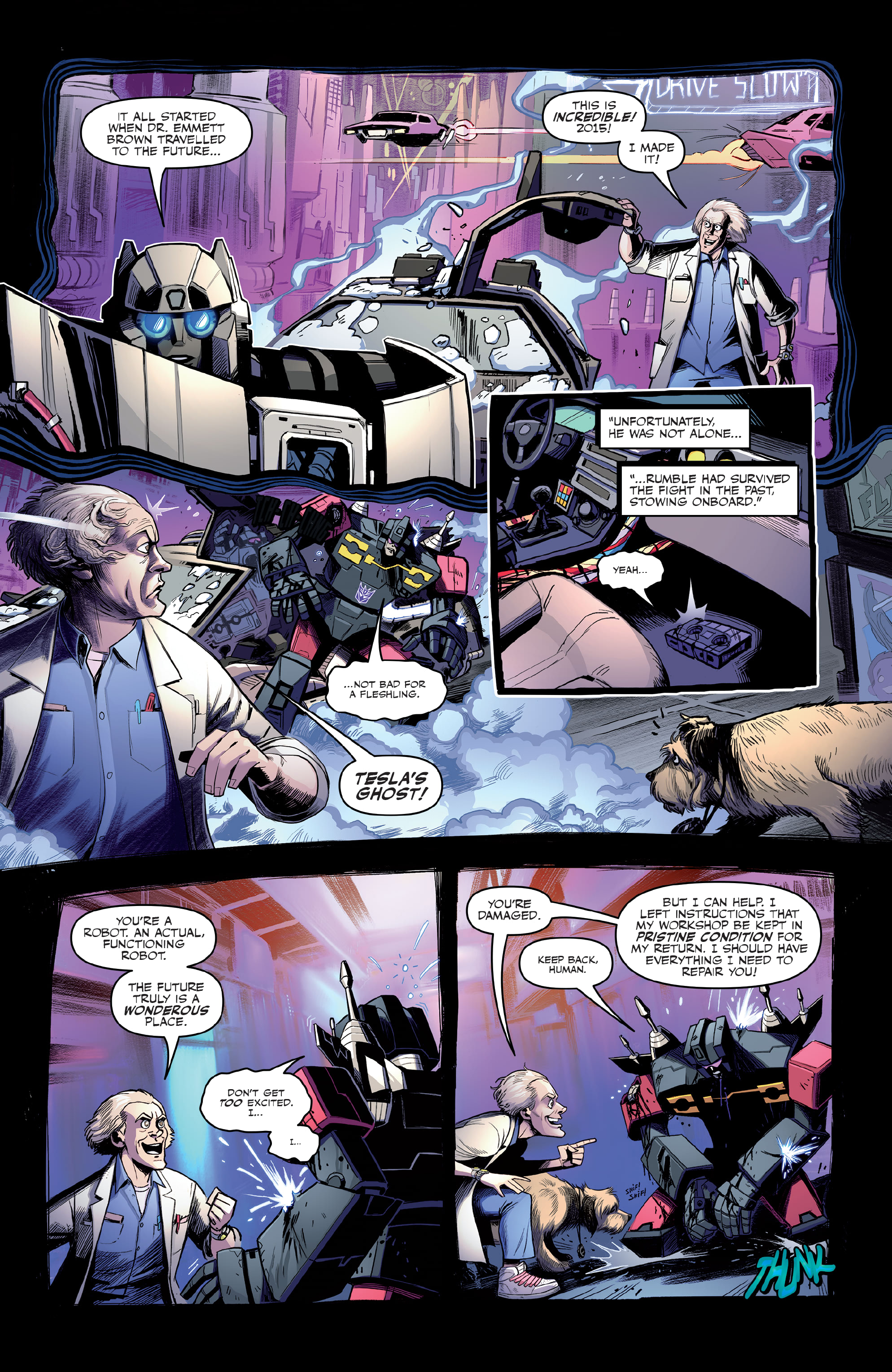Read online Transformers: Back to the Future comic -  Issue #2 - 13