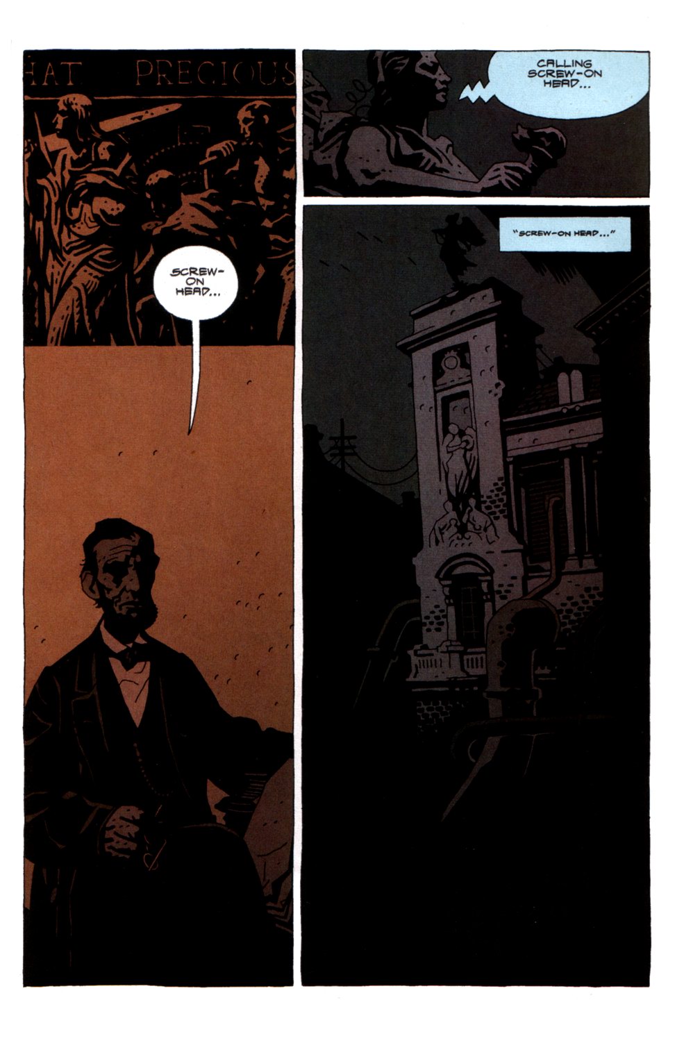 Read online The Amazing Screw-On Head comic -  Issue # Full - 3