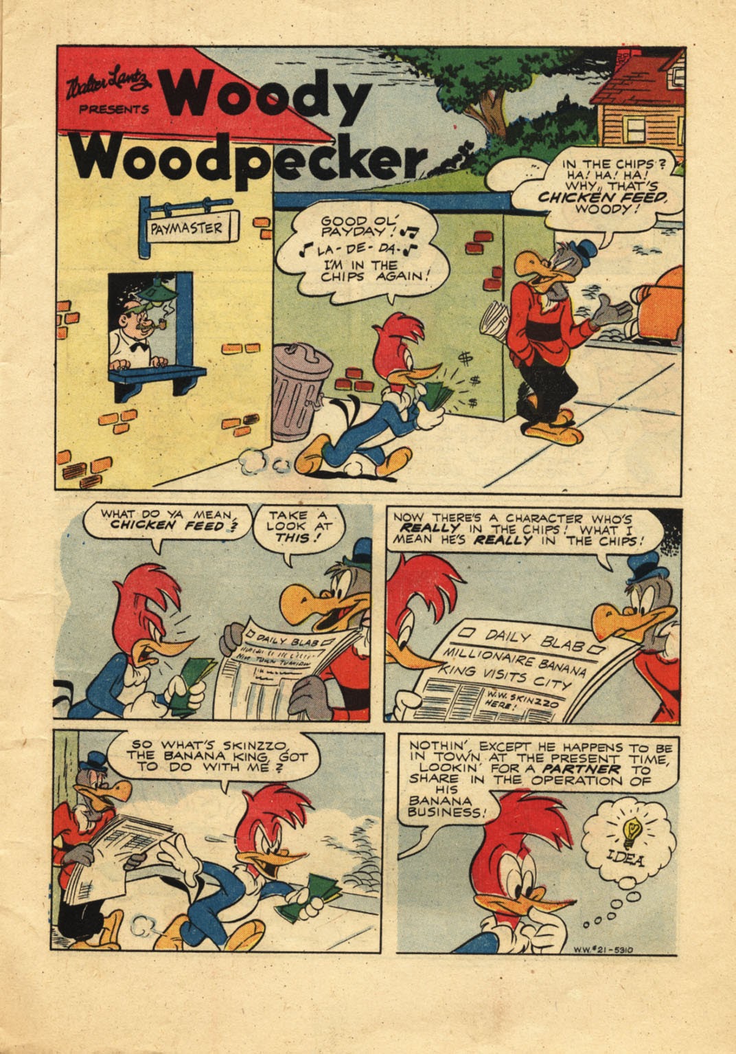 Read online Walter Lantz Woody Woodpecker (1952) comic -  Issue #21 - 3