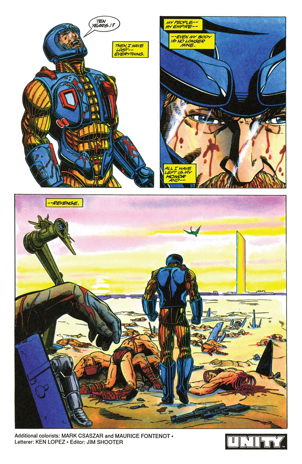 Read online X-O Manowar (1992) comic -  Issue #8 - 22