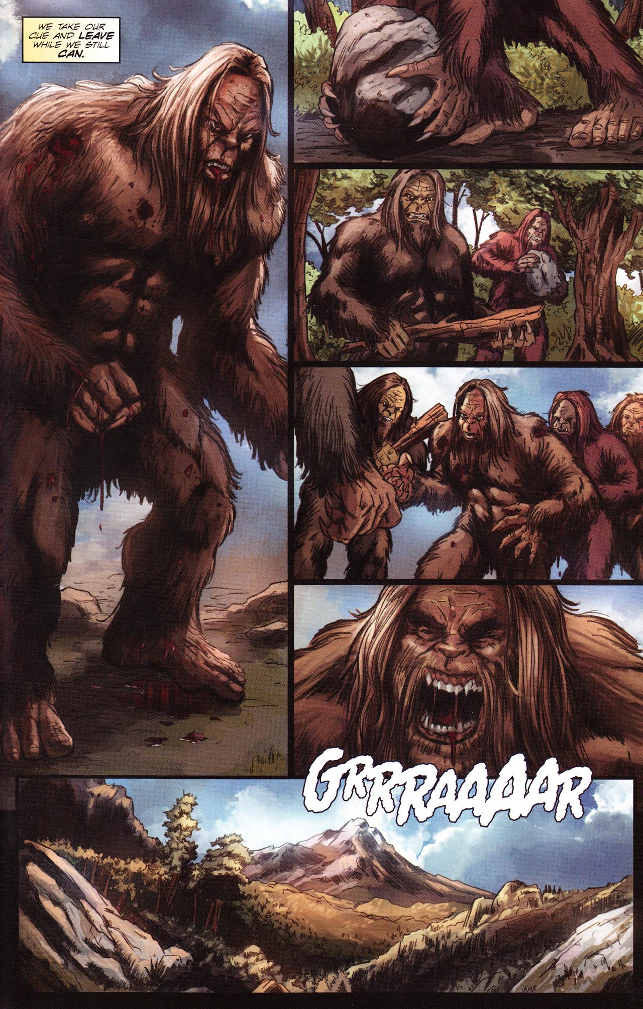 Read online The Monster Hunters' Survival Guide Case Files: Sasquatch comic -  Issue # Full - 39