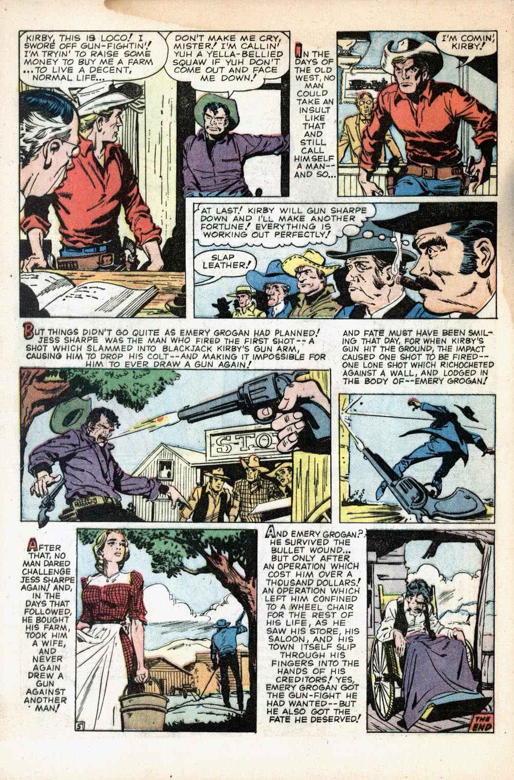 Read online Gunsmoke Western comic -  Issue #55 - 32