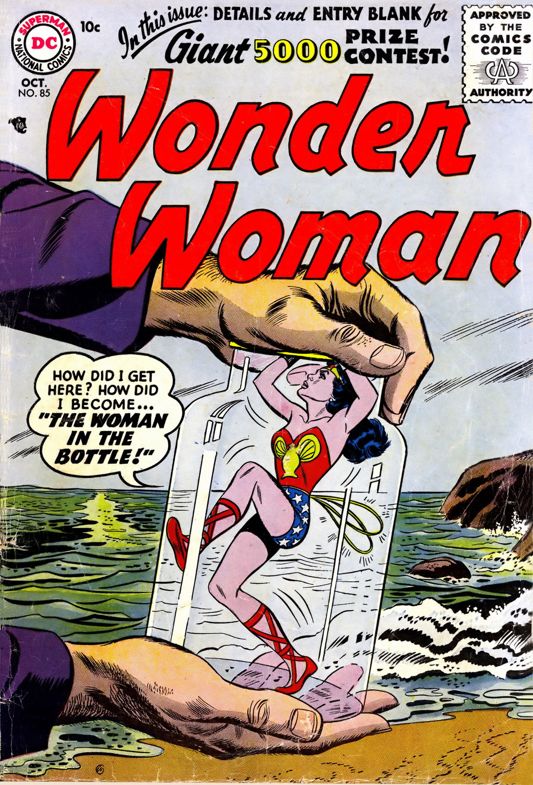 Read online Wonder Woman (1942) comic -  Issue #85 - 1