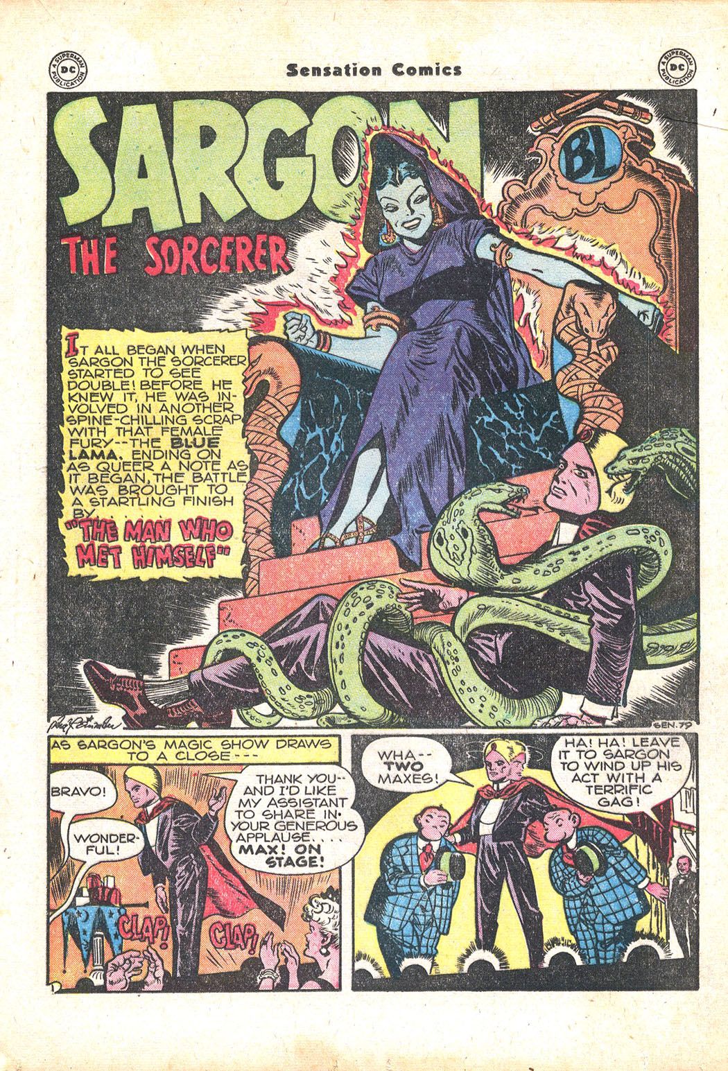 Read online Sensation (Mystery) Comics comic -  Issue #71 - 25