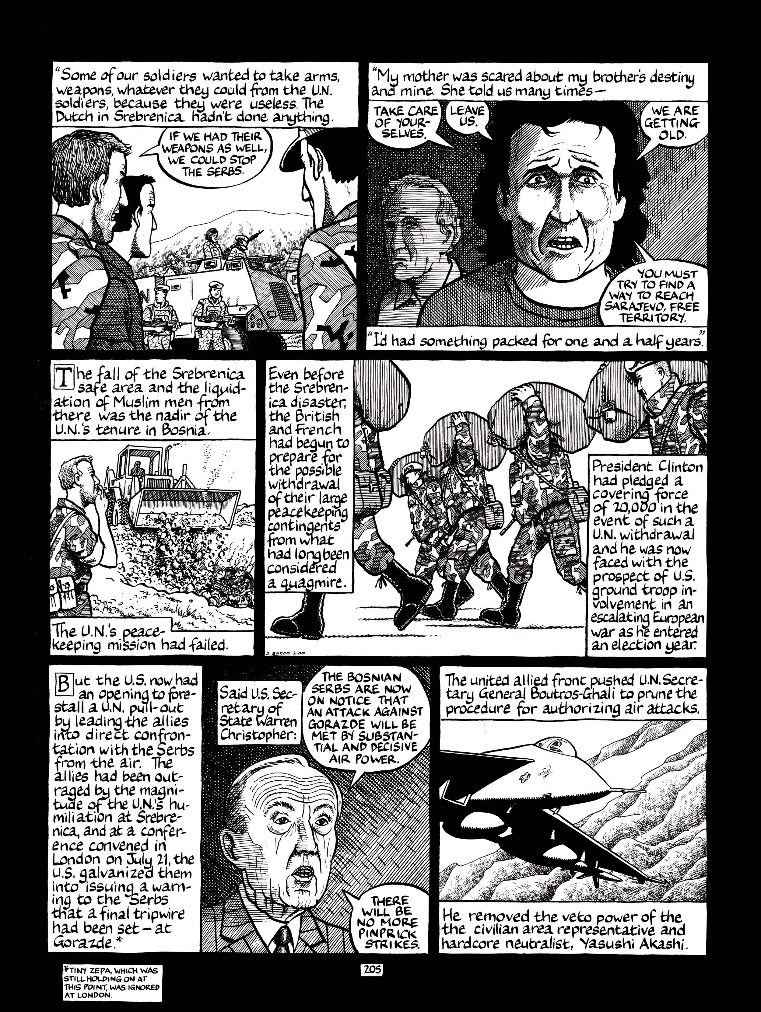 Read online Safe Area Goražde comic -  Issue # TPB (Part 3) - 46