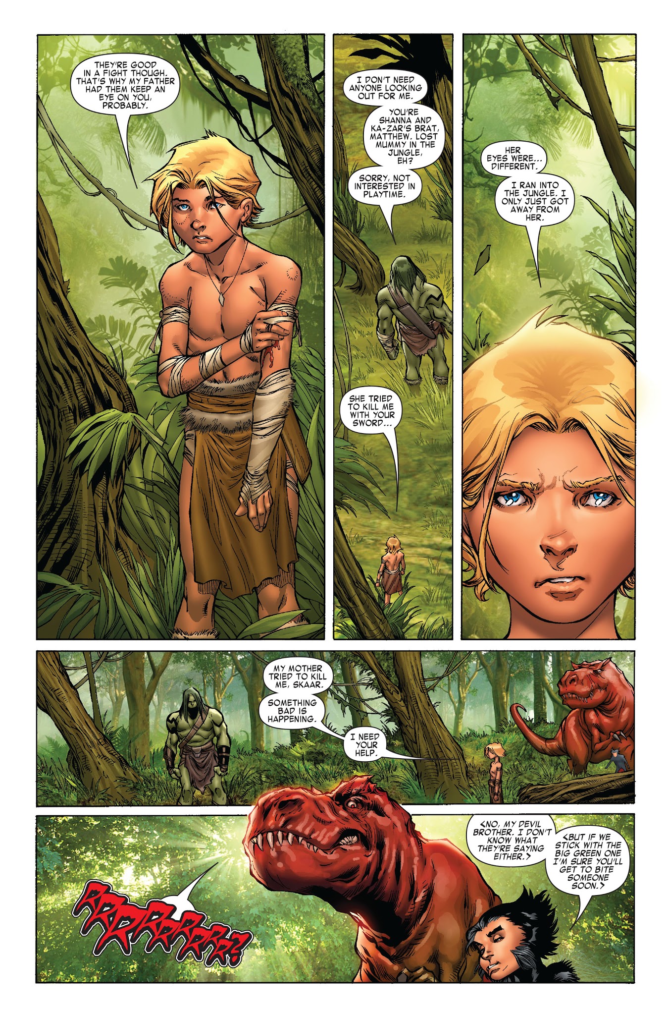 Read online Skaar: King of the Savage Land comic -  Issue # TPB - 41