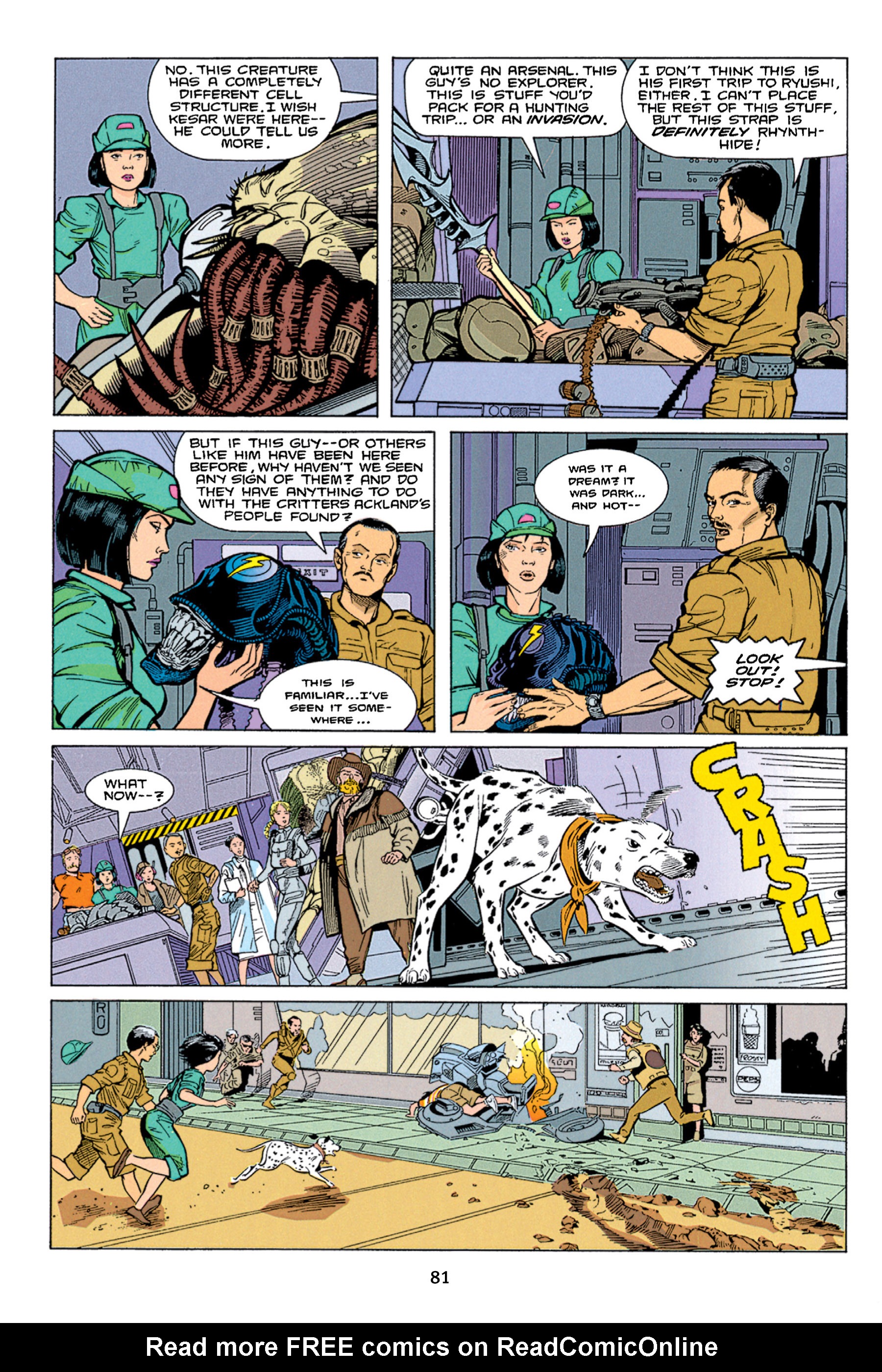 Read online Aliens vs. Predator Omnibus comic -  Issue # _TPB 1 Part 1 - 81