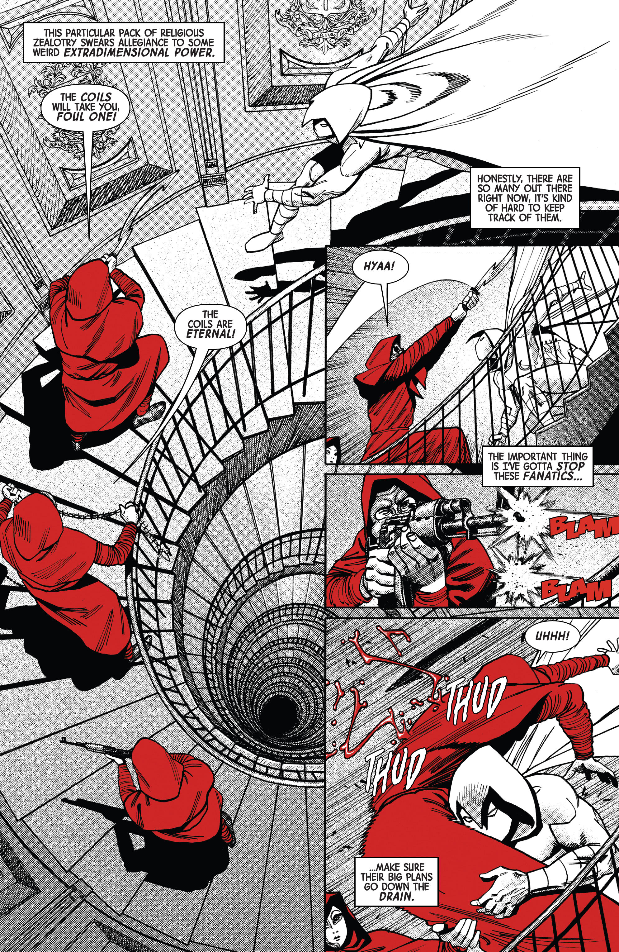 Read online Moon Knight: Black, White & Blood comic -  Issue #3 - 16