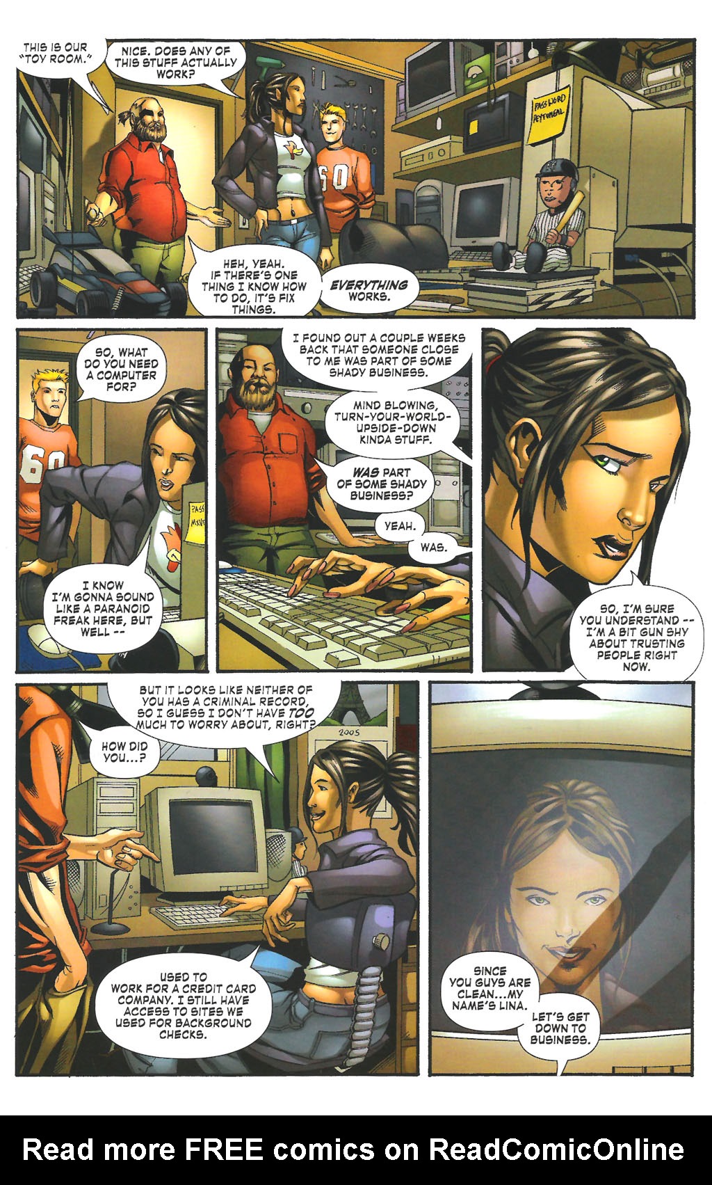 Read online ShadowHawk (2005) comic -  Issue #6 - 9