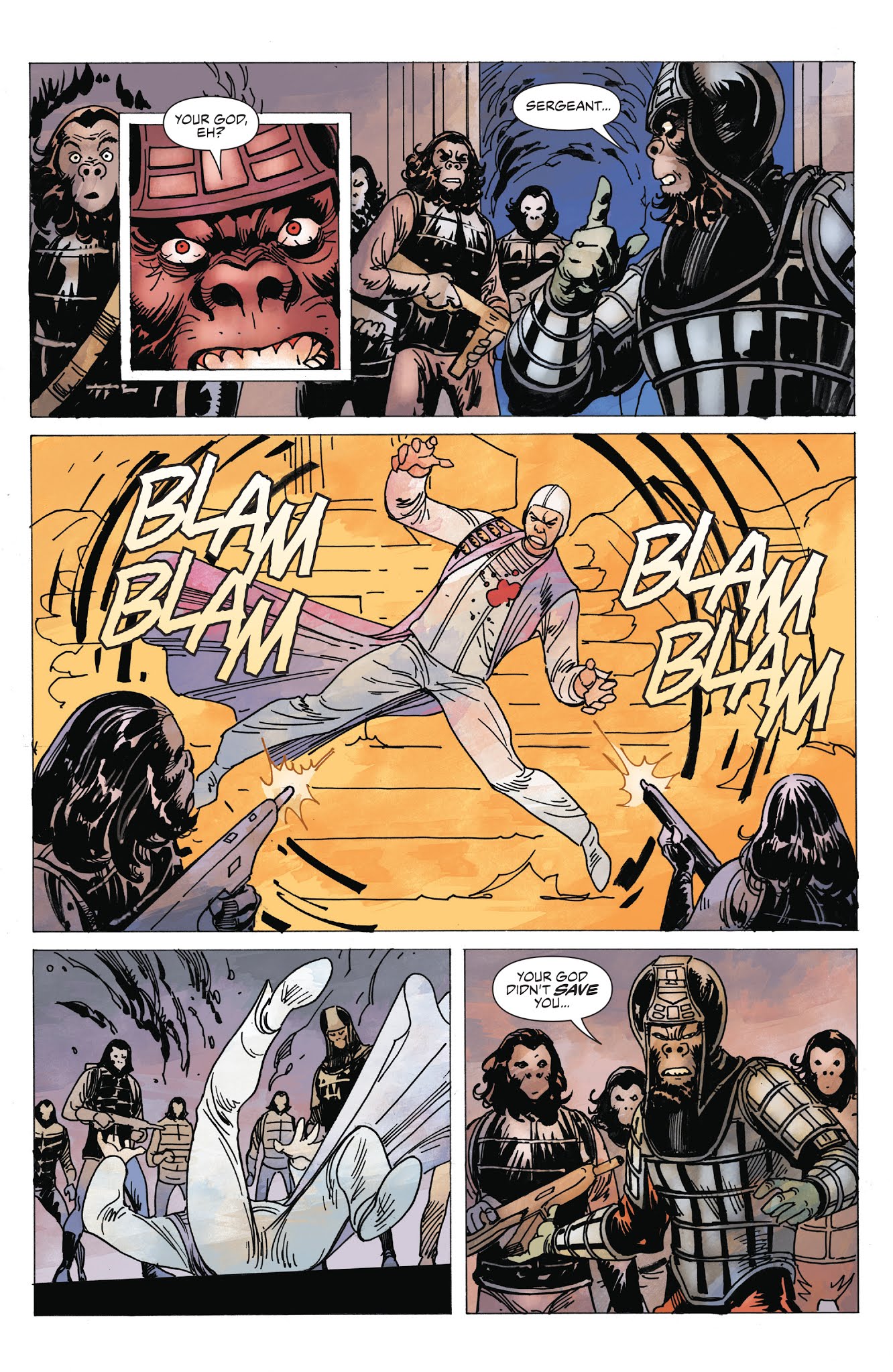 Read online Planet of the Apes: Ursus comic -  Issue #6 - 17