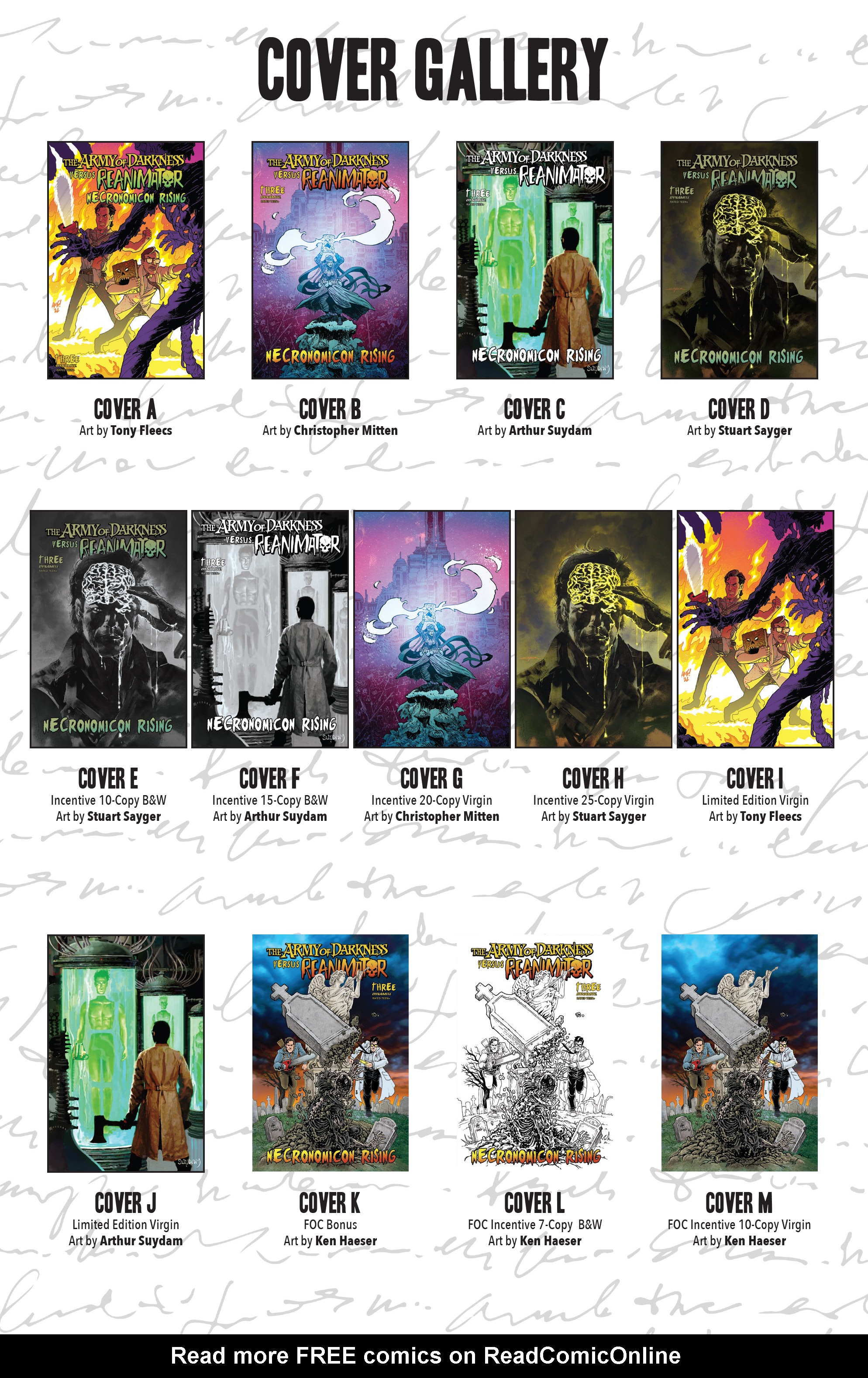 Read online Army of Darkness Vs. Reanimator: Necronomicon Rising comic -  Issue #3 - 28