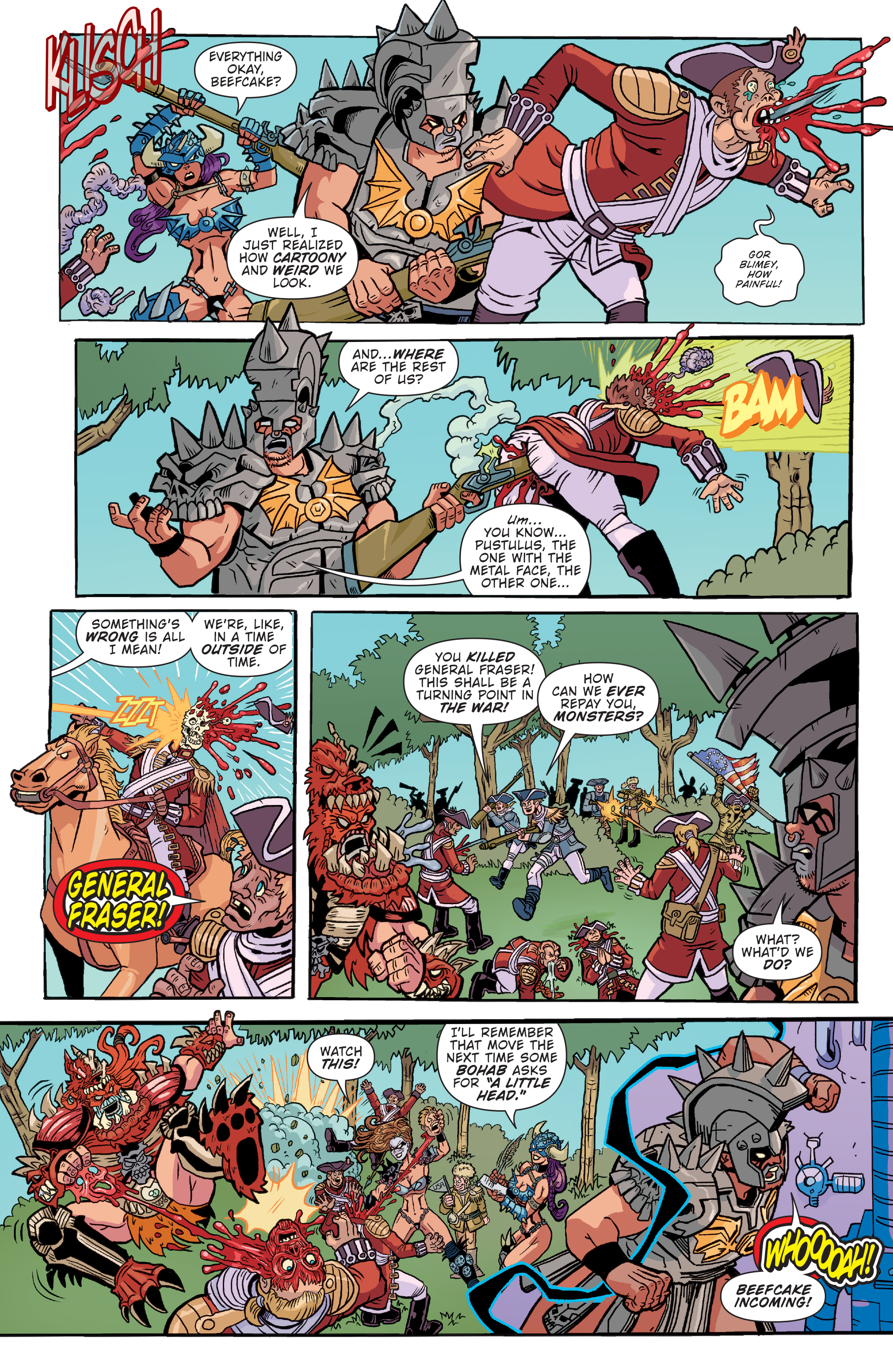 Read online Gwar: Orgasmageddon comic -  Issue #1 - 14