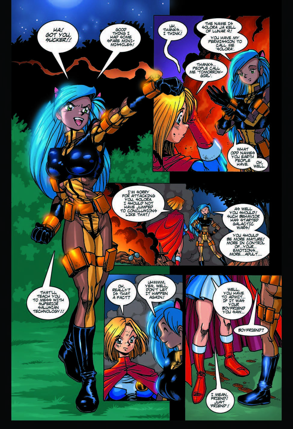 Read online Ninja High School Version 2 comic -  Issue #5 - 5