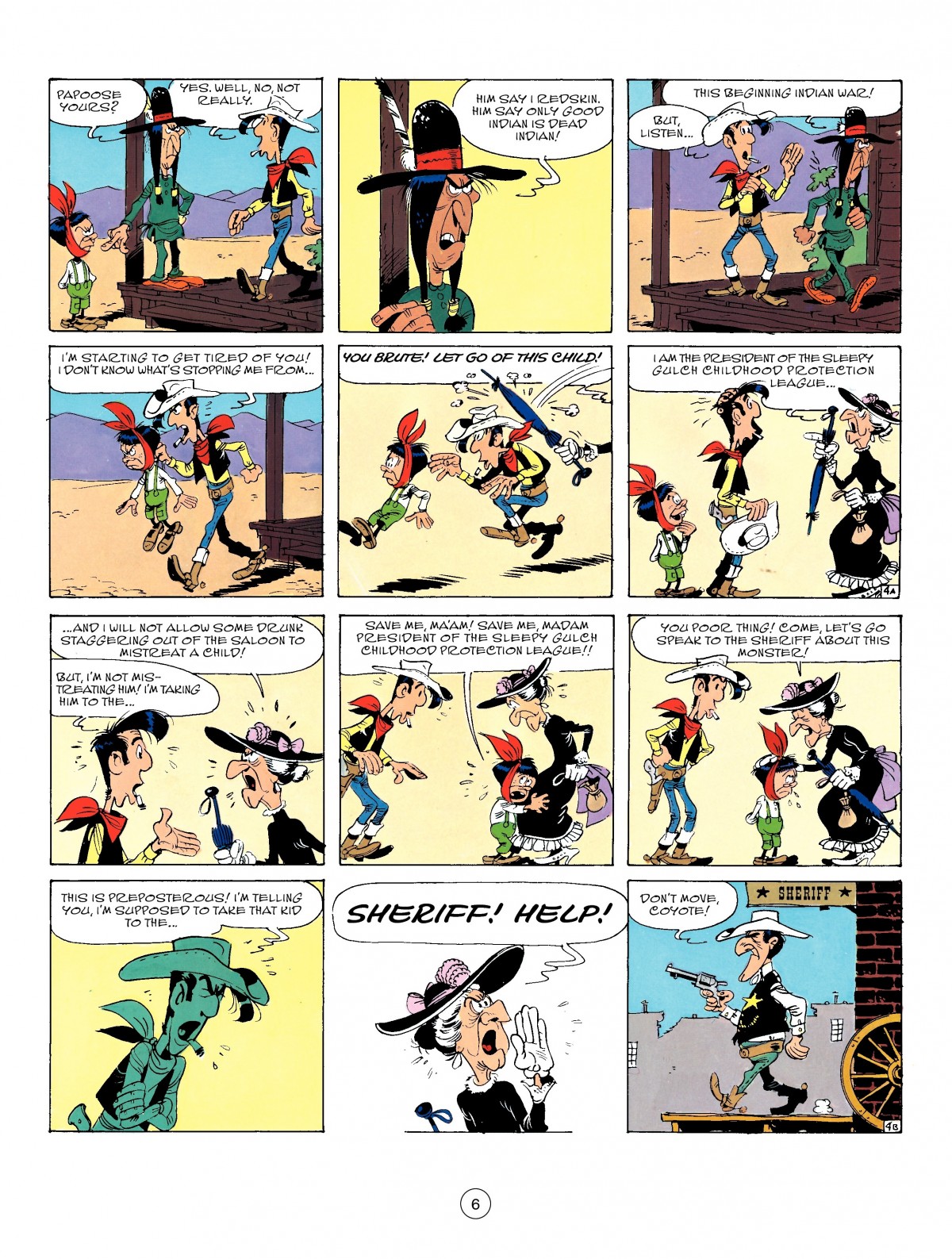 Read online A Lucky Luke Adventure comic -  Issue #50 - 6