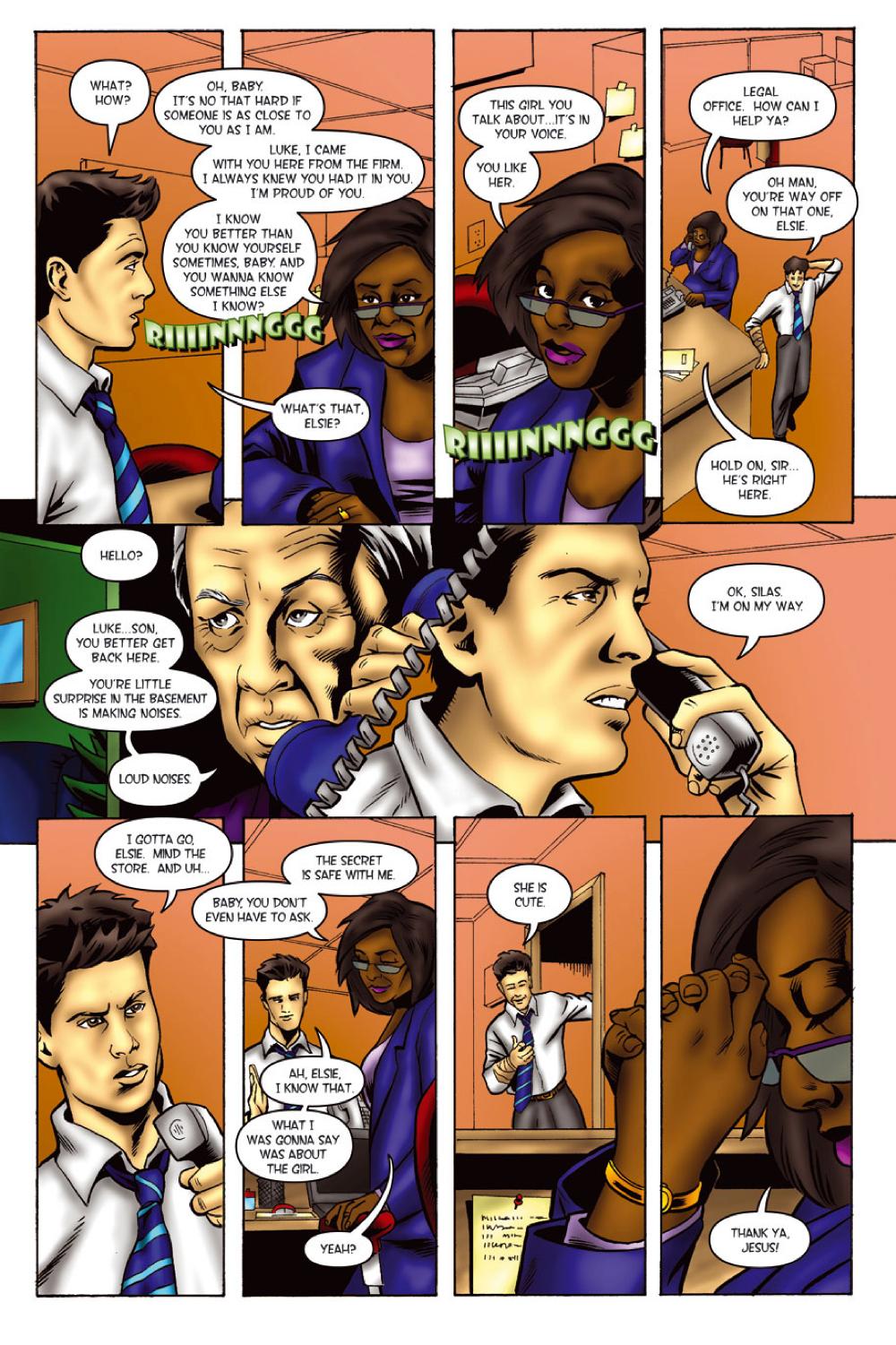 Read online Smoke & Mirror comic -  Issue #5 - 6