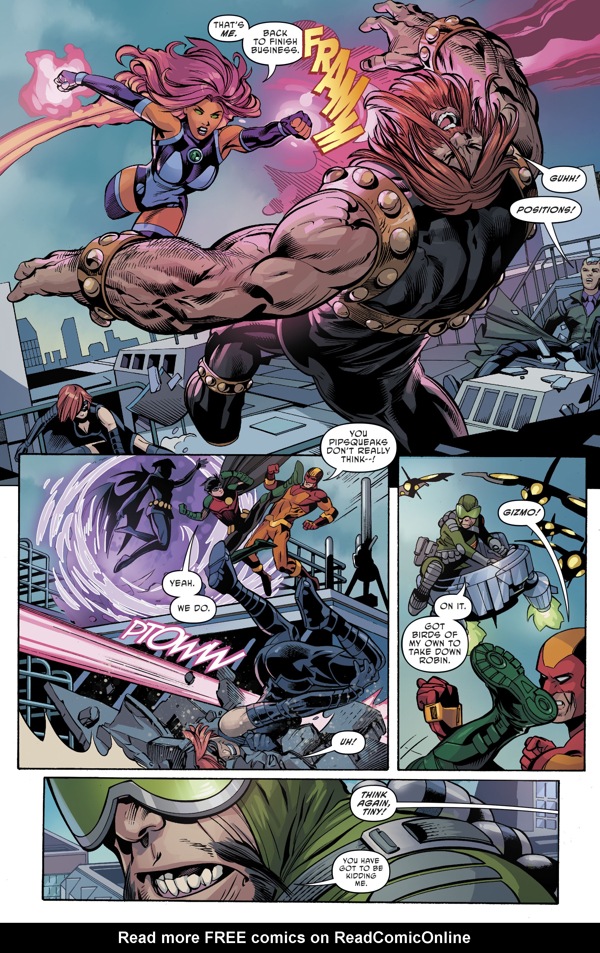 Read online Titans: Burning Rage comic -  Issue #2 - 20