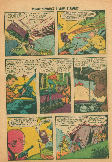 Read online Bobby Benson's B-Bar-B Riders comic -  Issue #10 - 9