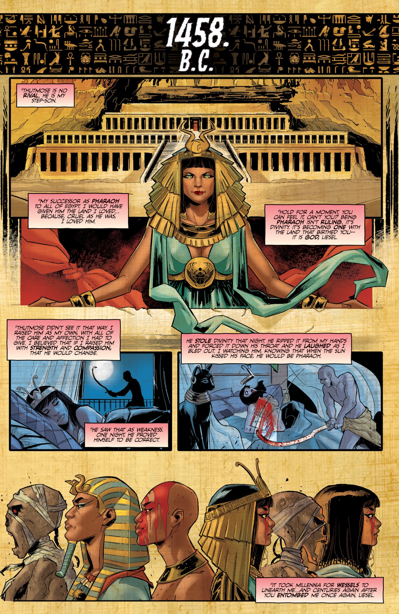 Read online Van Helsing vs The Mummy of Amun-Ra comic -  Issue #6 - 17