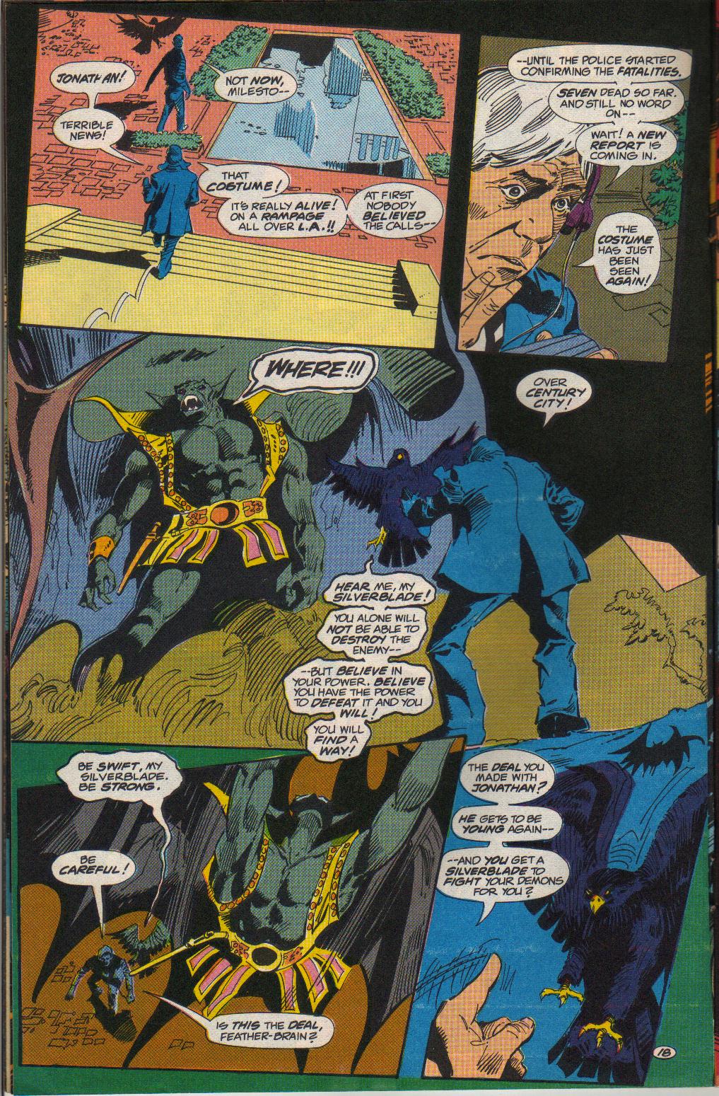 Read online Silverblade comic -  Issue #4 - 19