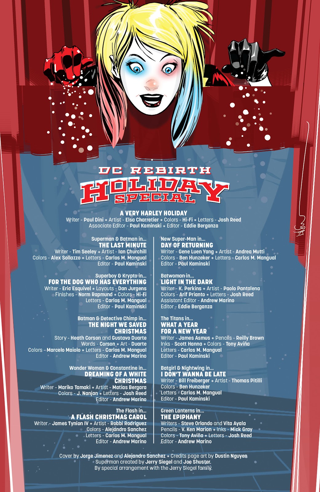 Dc Rebirth Christmas Special 2022 Read Online Dc Rebirth Holiday Special - Read All Comics Online For Free