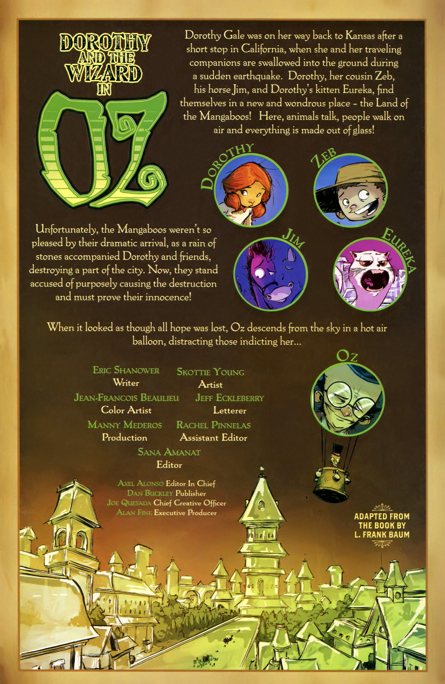 Read online Dorothy & The Wizard in Oz comic -  Issue #2 - 2