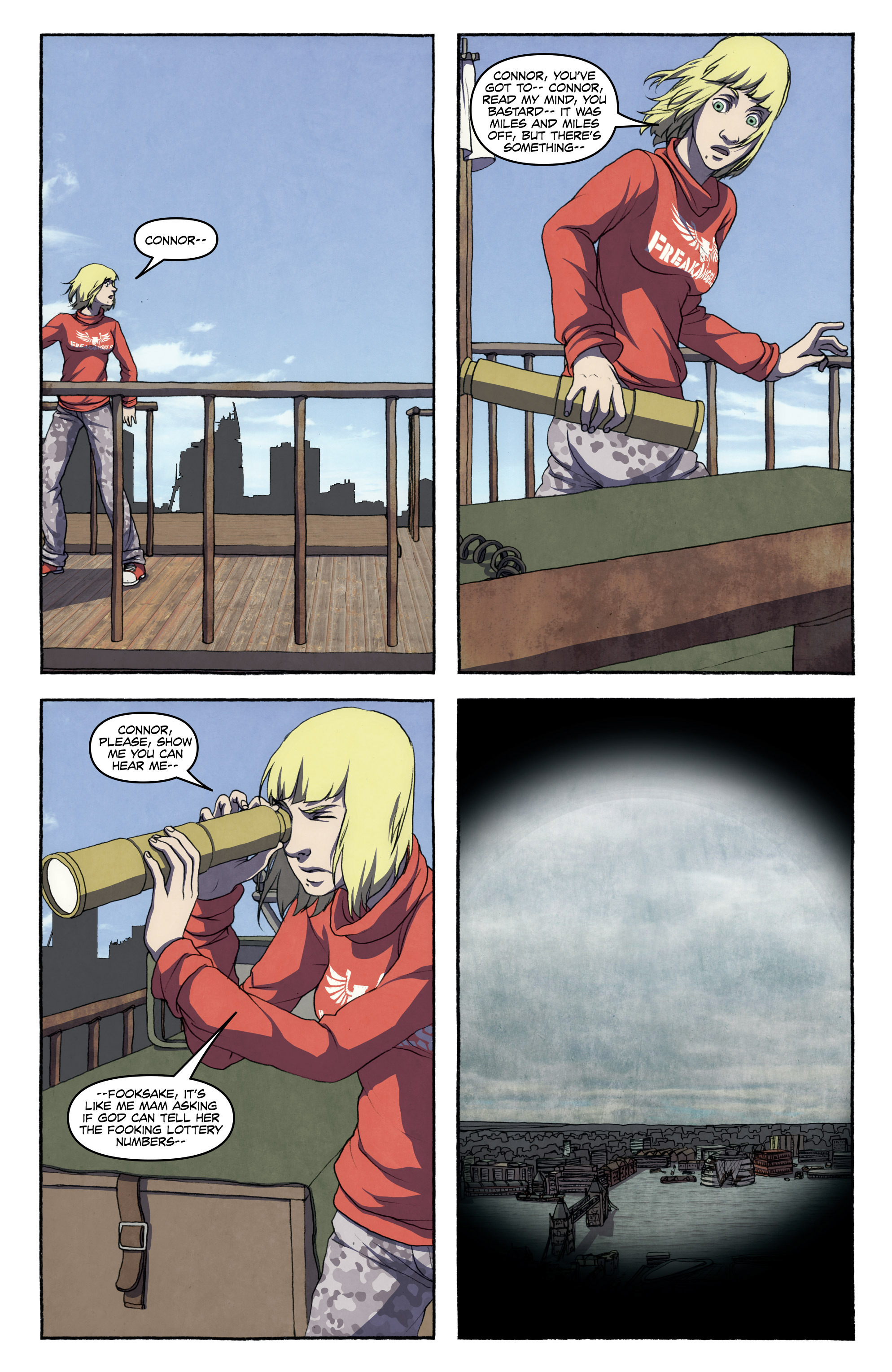 Read online FreakAngels comic -  Issue #5 - 96