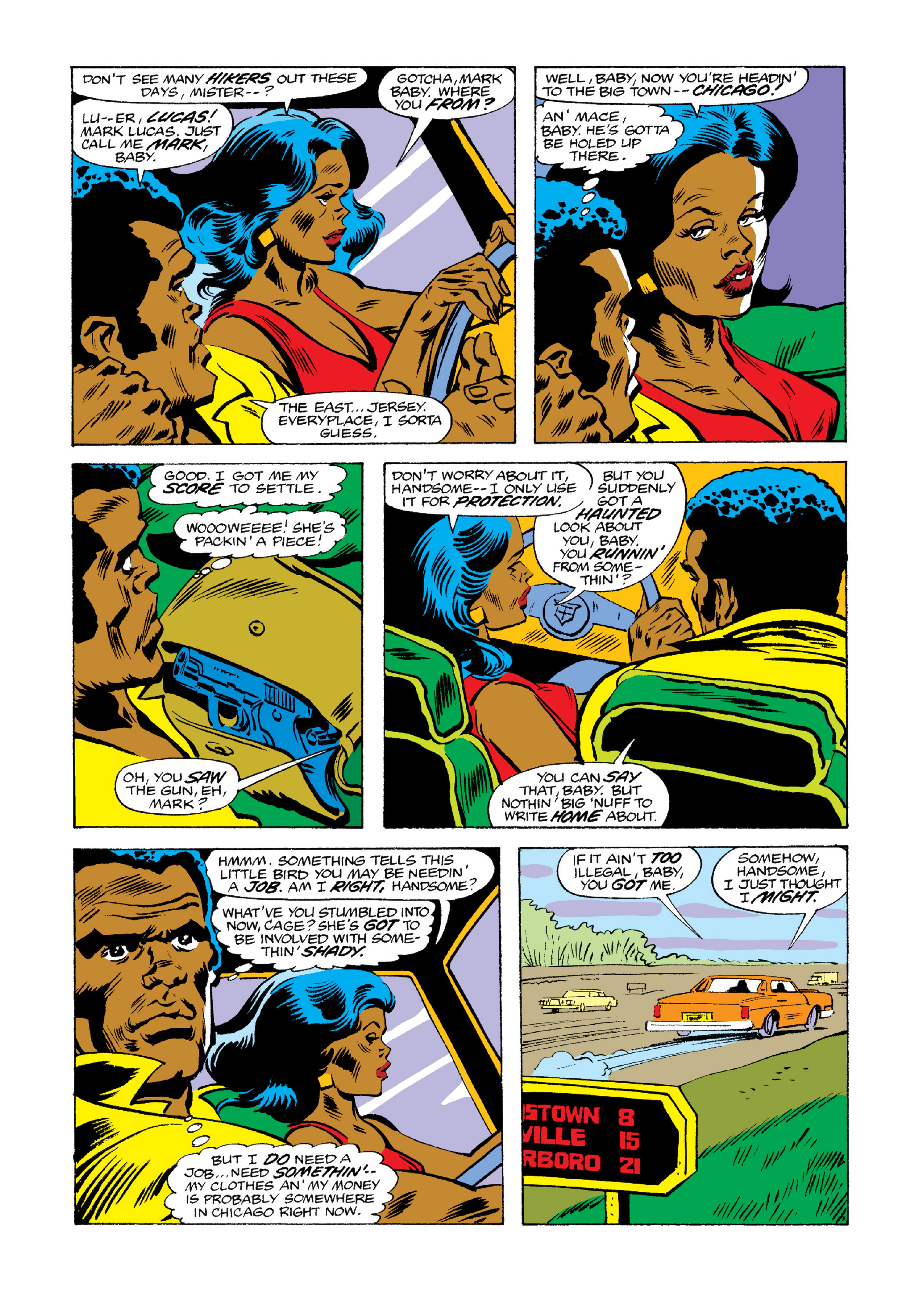 Read online Marvel Masterworks: Luke Cage, Power Man comic -  Issue # TPB 3 (Part 3) - 42