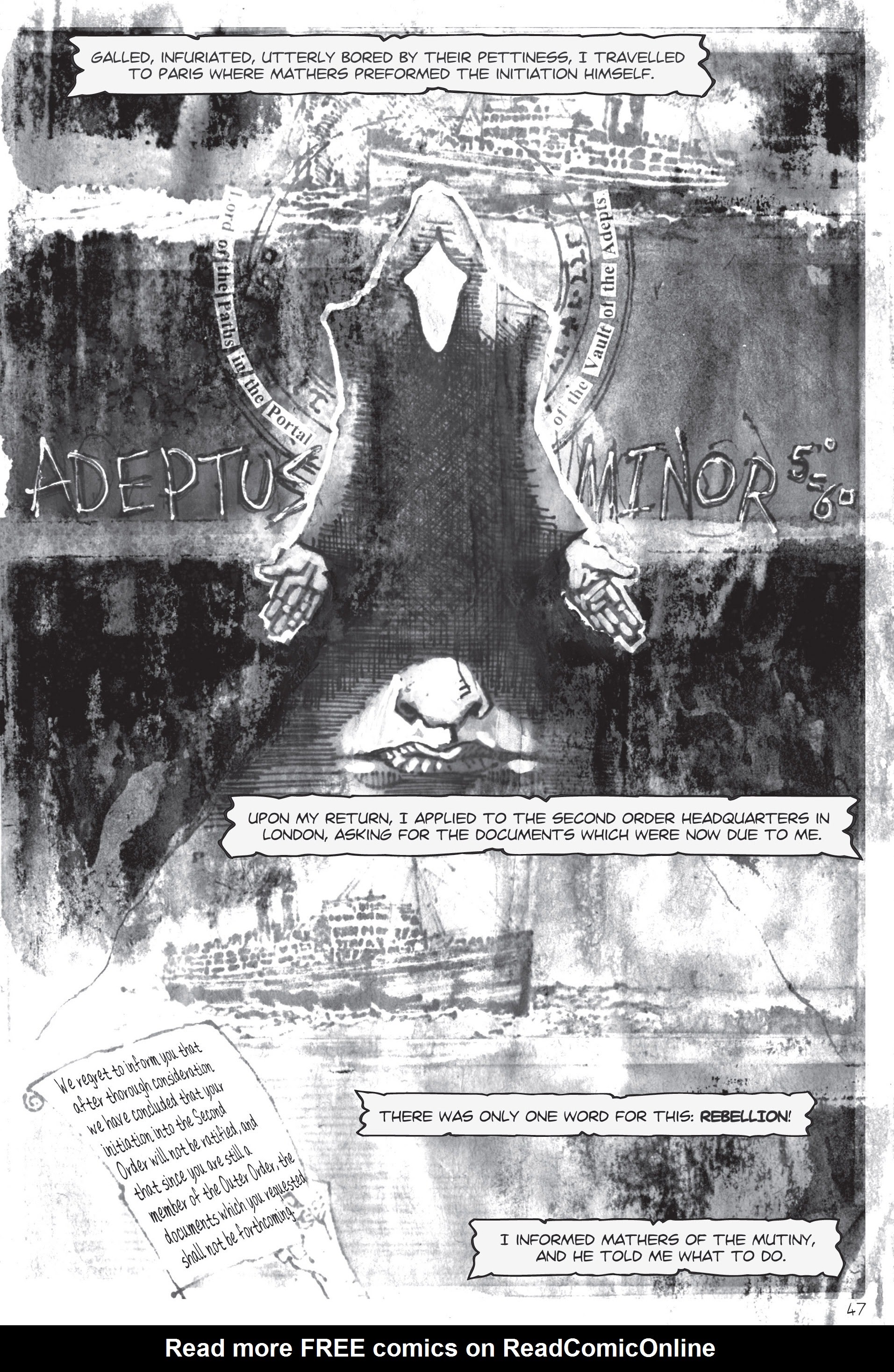 Read online Aleister Crowley: Wandering the Waste comic -  Issue # TPB - 56