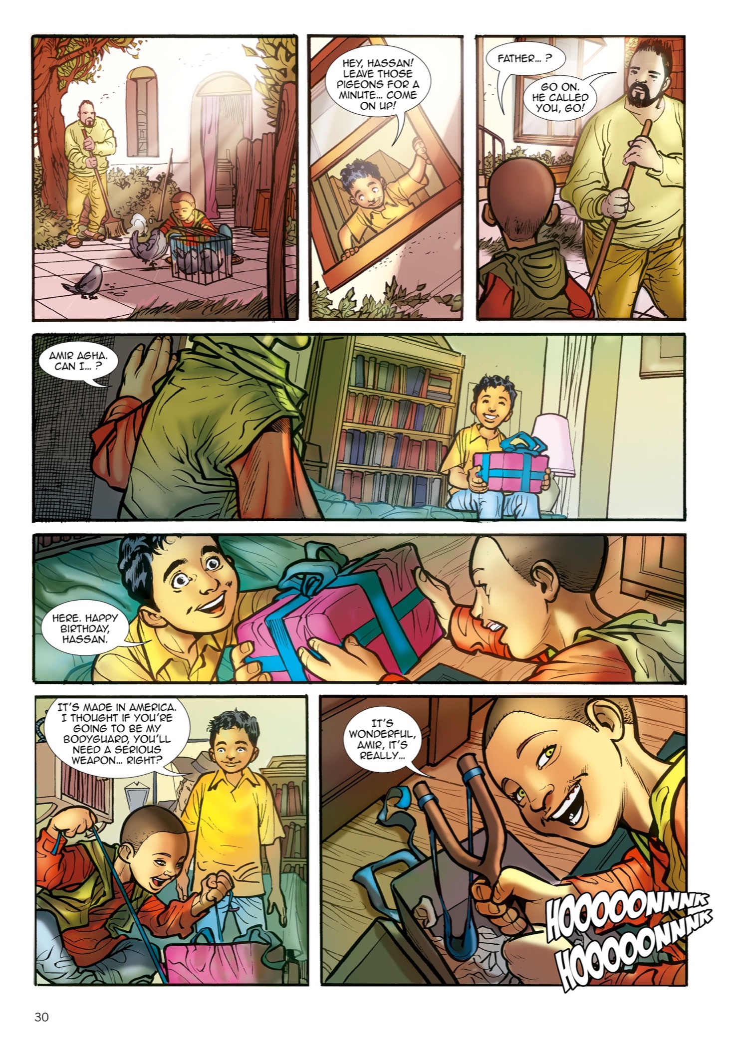 Read online The Kite Runner comic -  Issue # TPB - 31