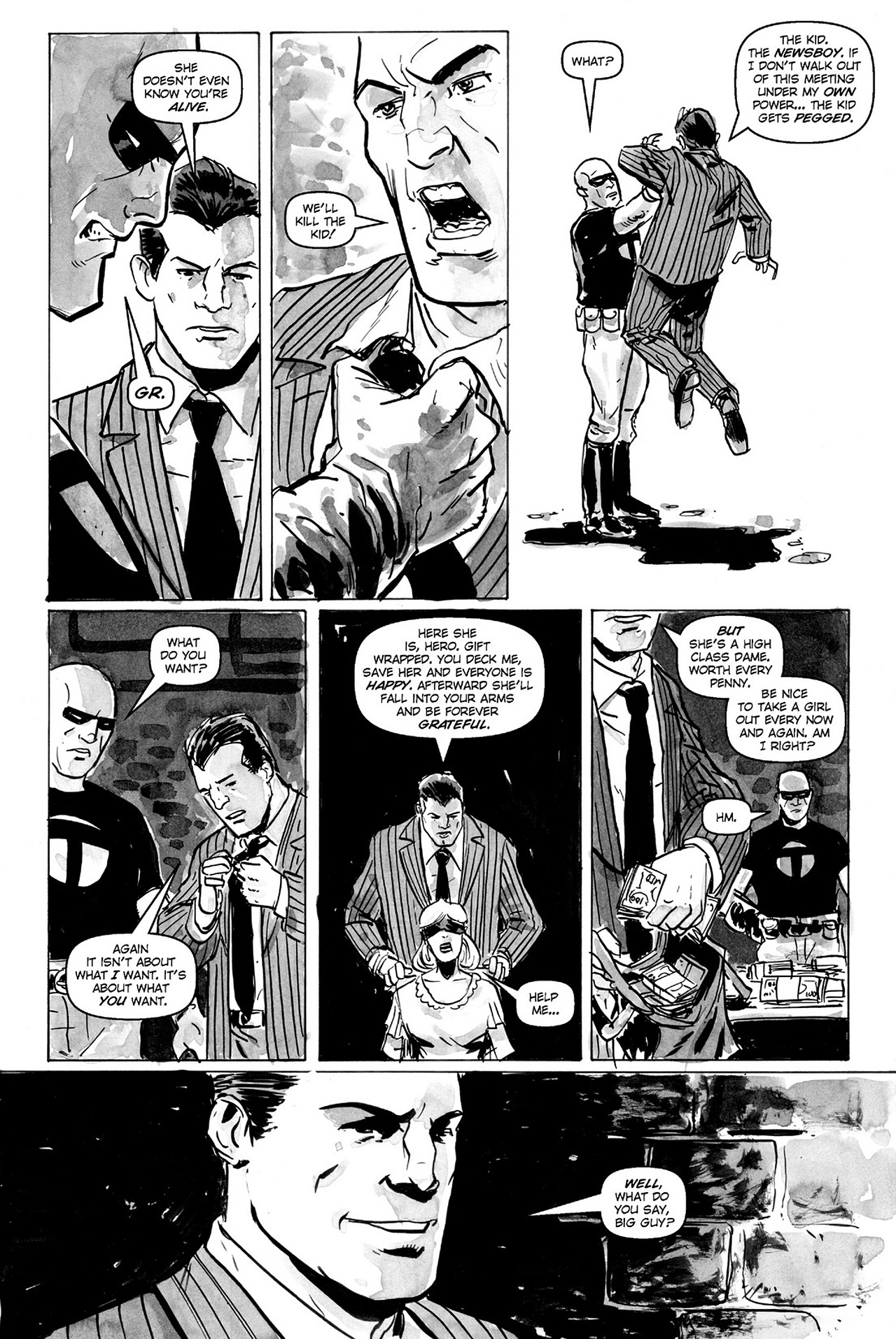 Read online Masks & Mobsters comic -  Issue #4 - 9