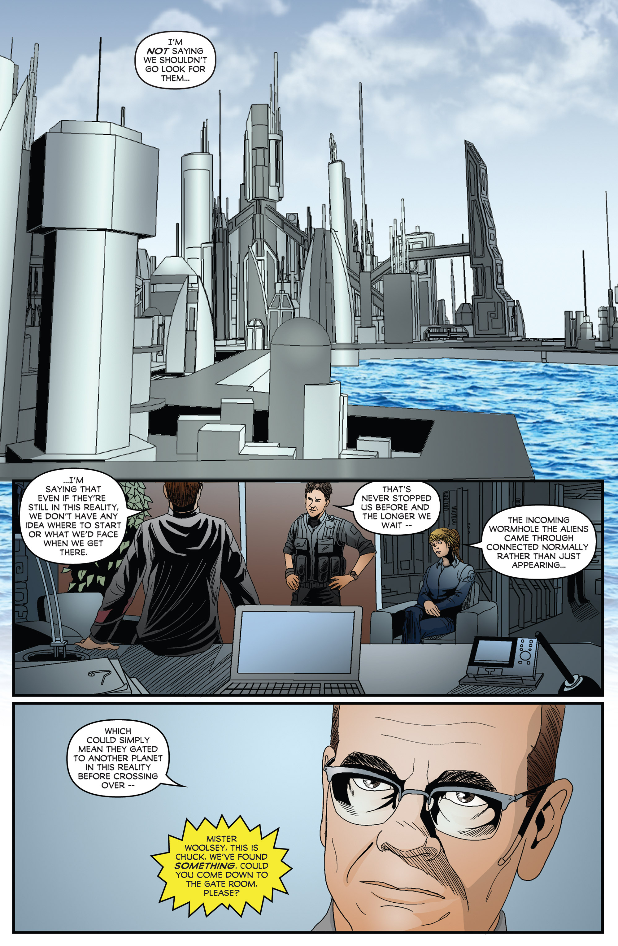Read online Stargate Atlantis: Gateways comic -  Issue #3 - 7