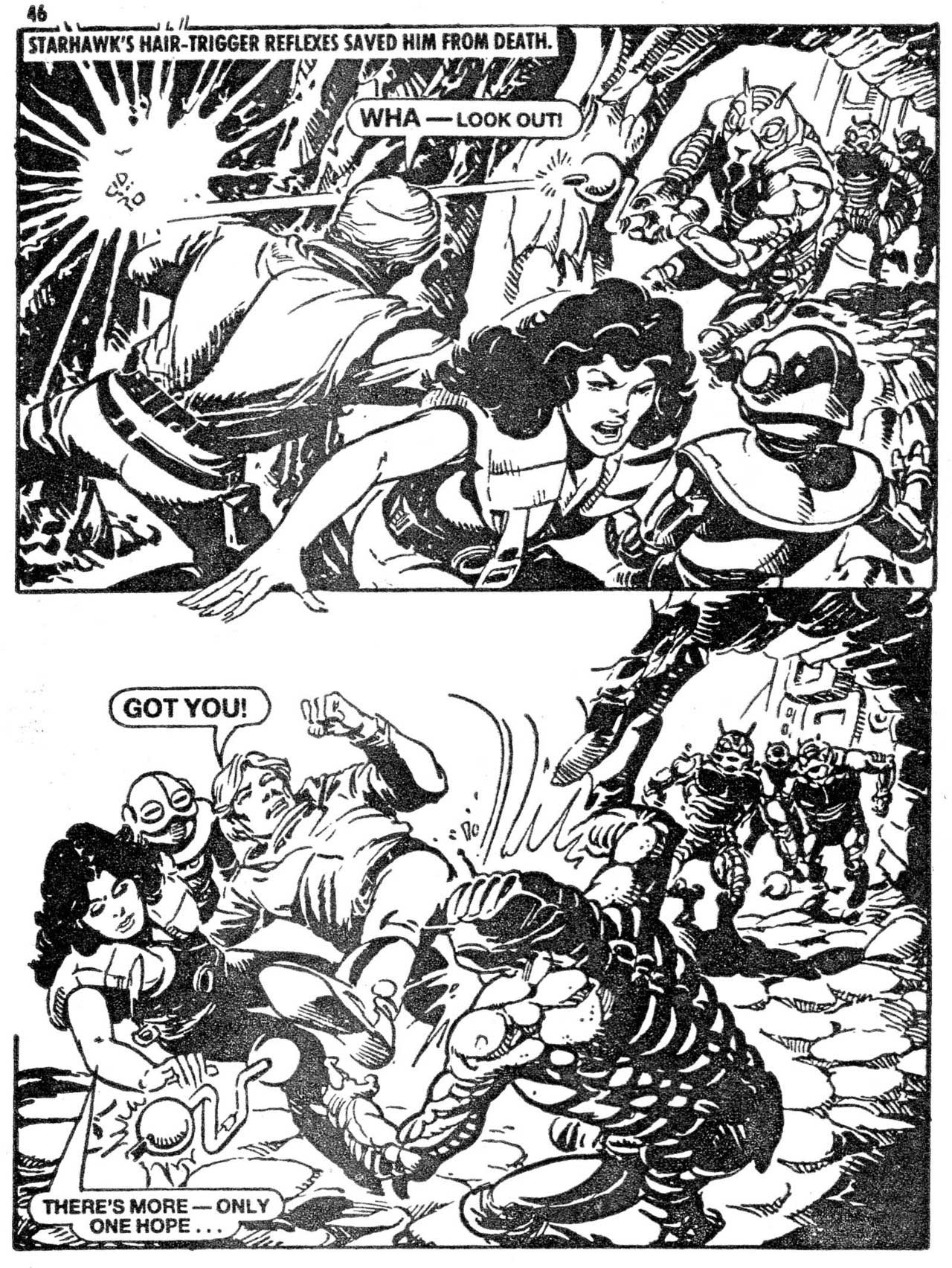Read online Starblazer comic -  Issue #201 - 47
