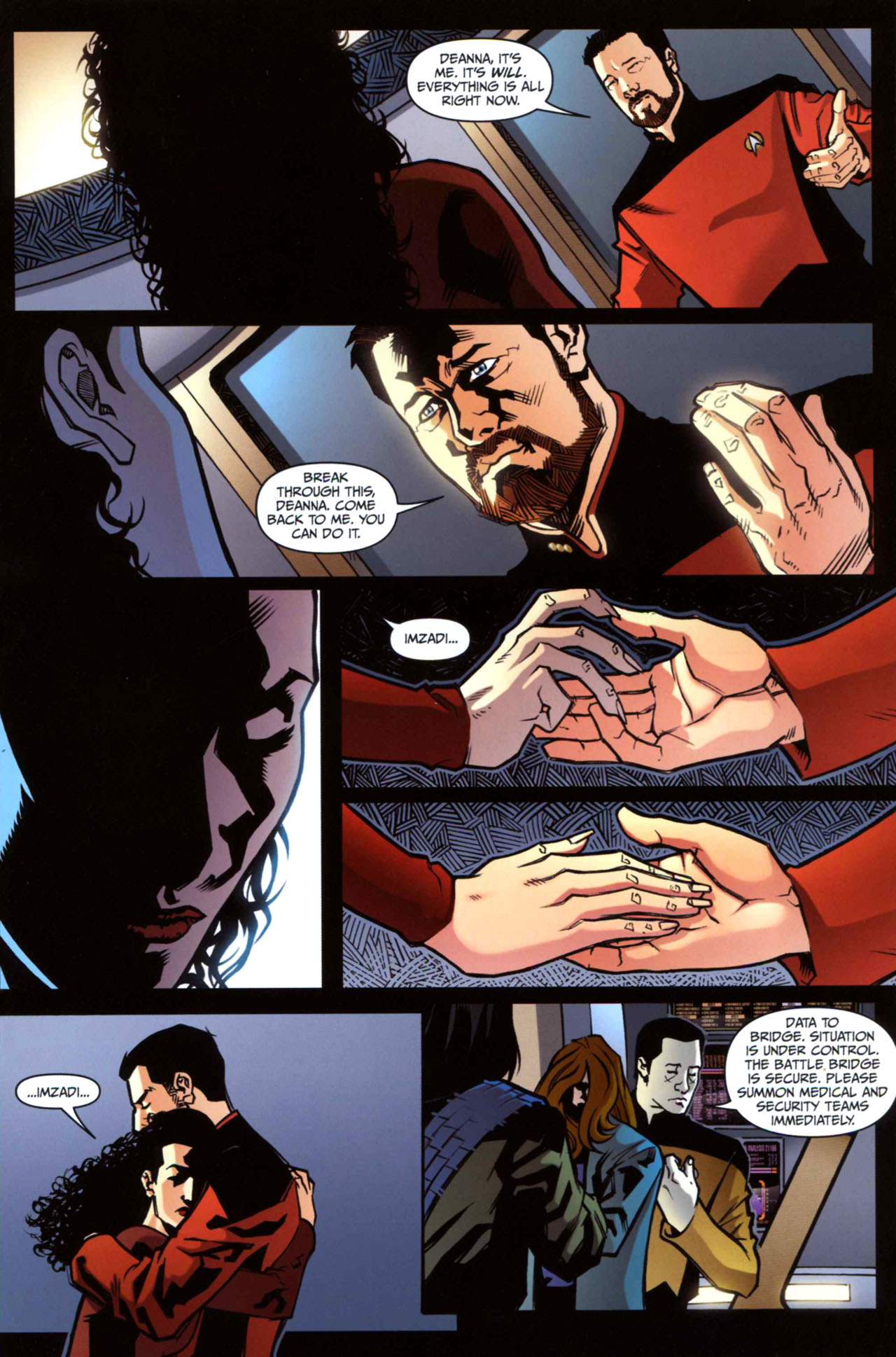 Read online Star Trek: The Next Generation: Intelligence Gathering comic -  Issue #4 - 20
