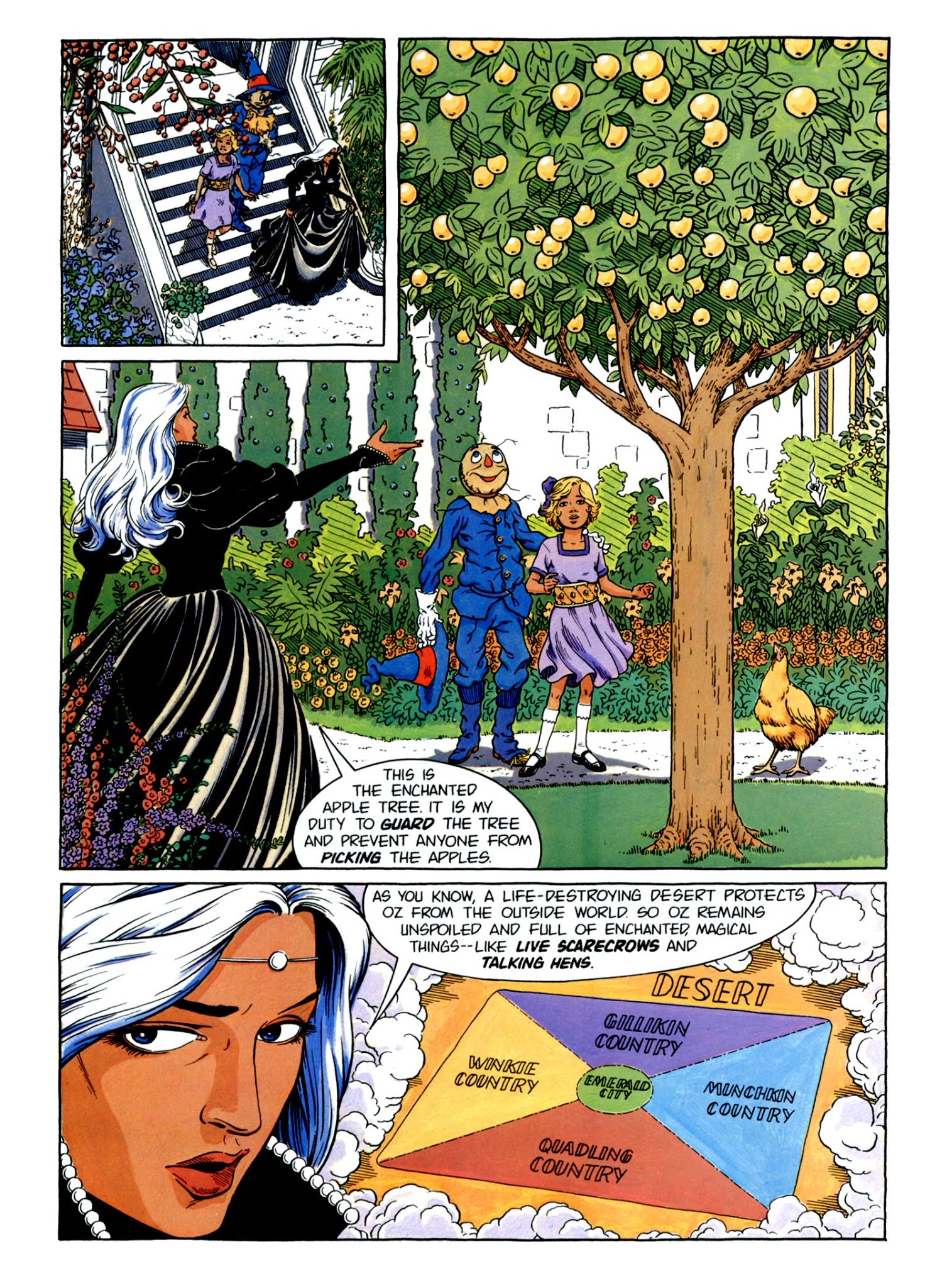 Read online The Enchanted Apples of Oz comic -  Issue # Full - 10