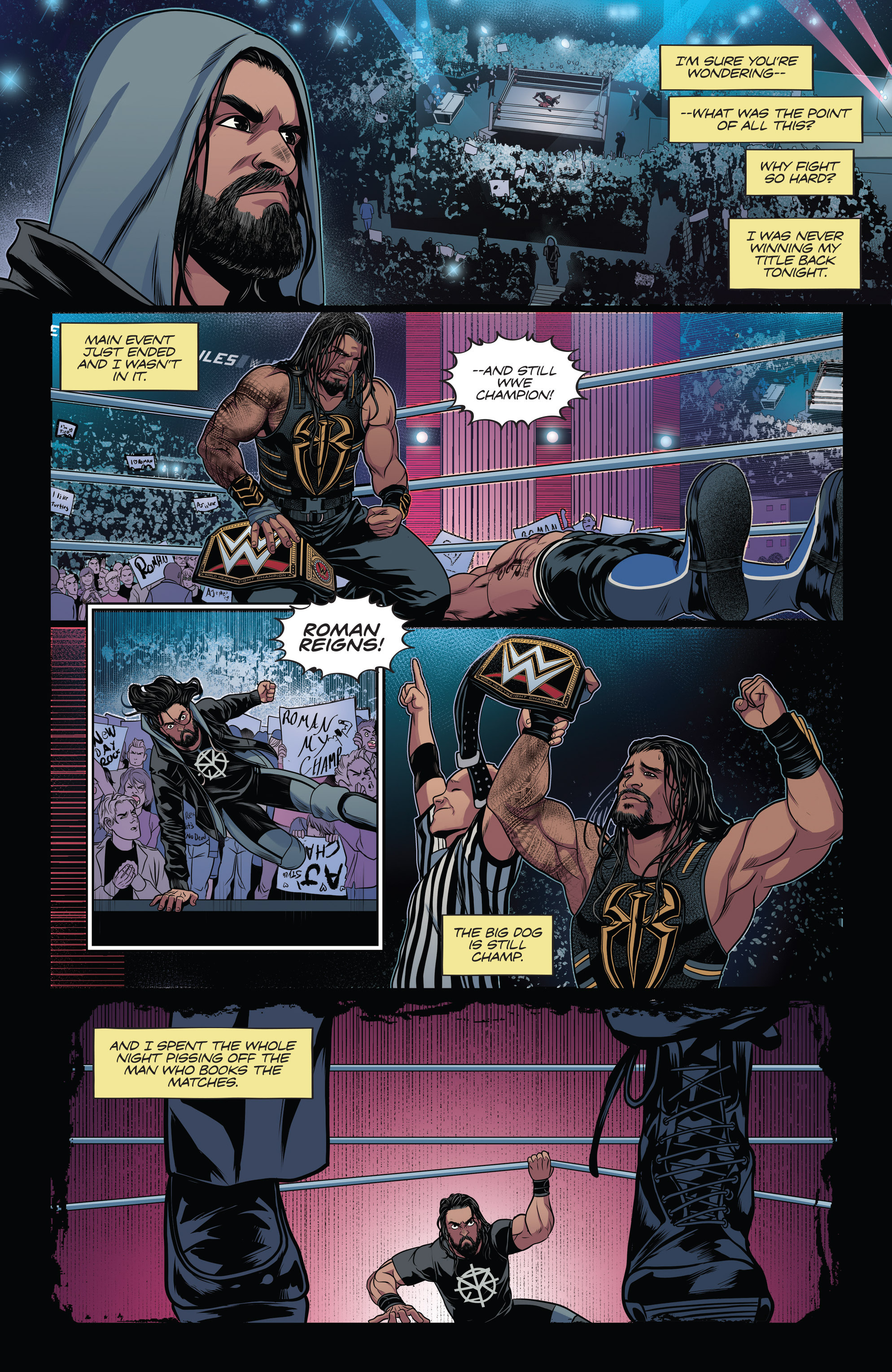 Read online WWE comic -  Issue #4 - 21