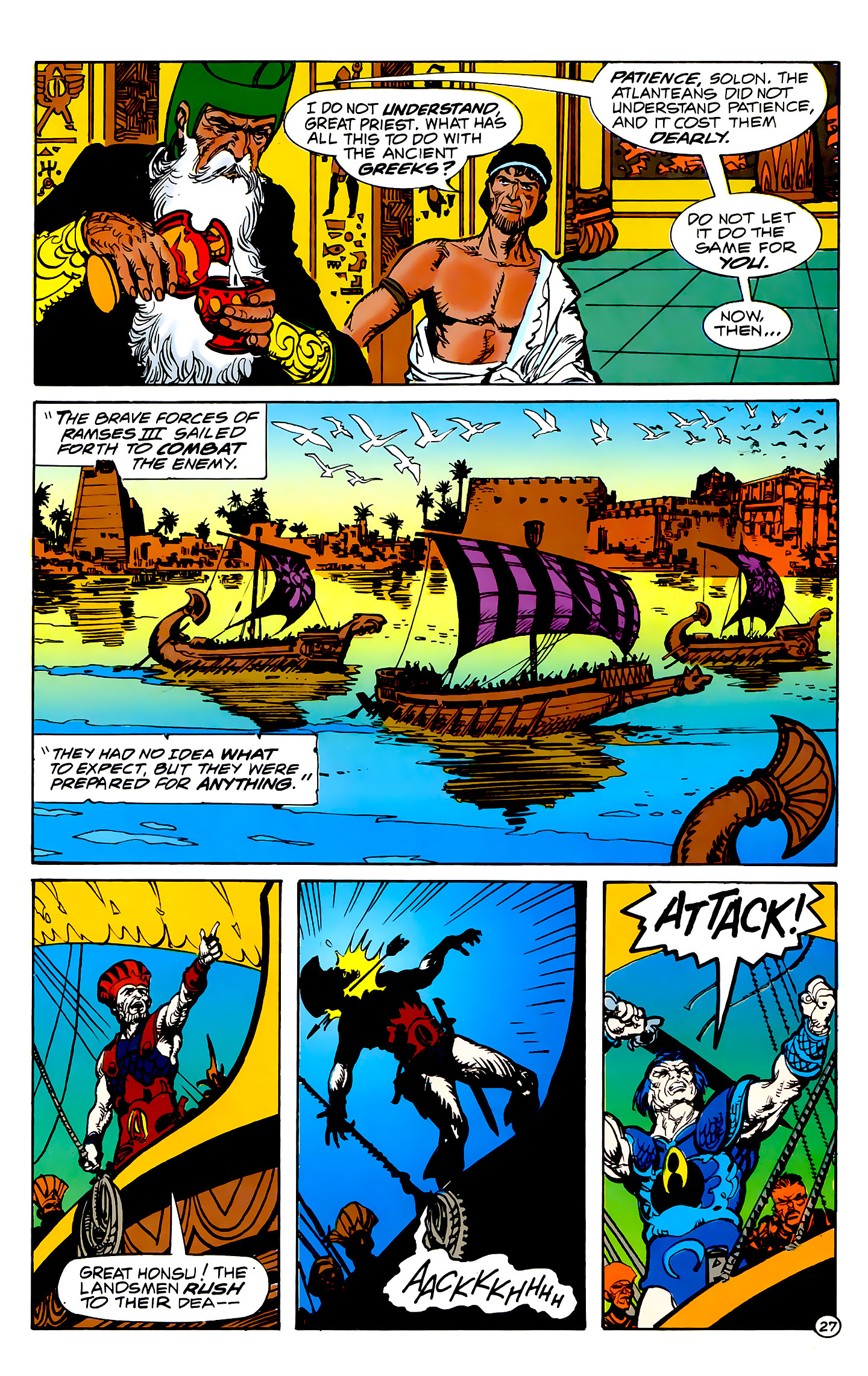 Read online Atlantis Chronicles comic -  Issue #6 - 27